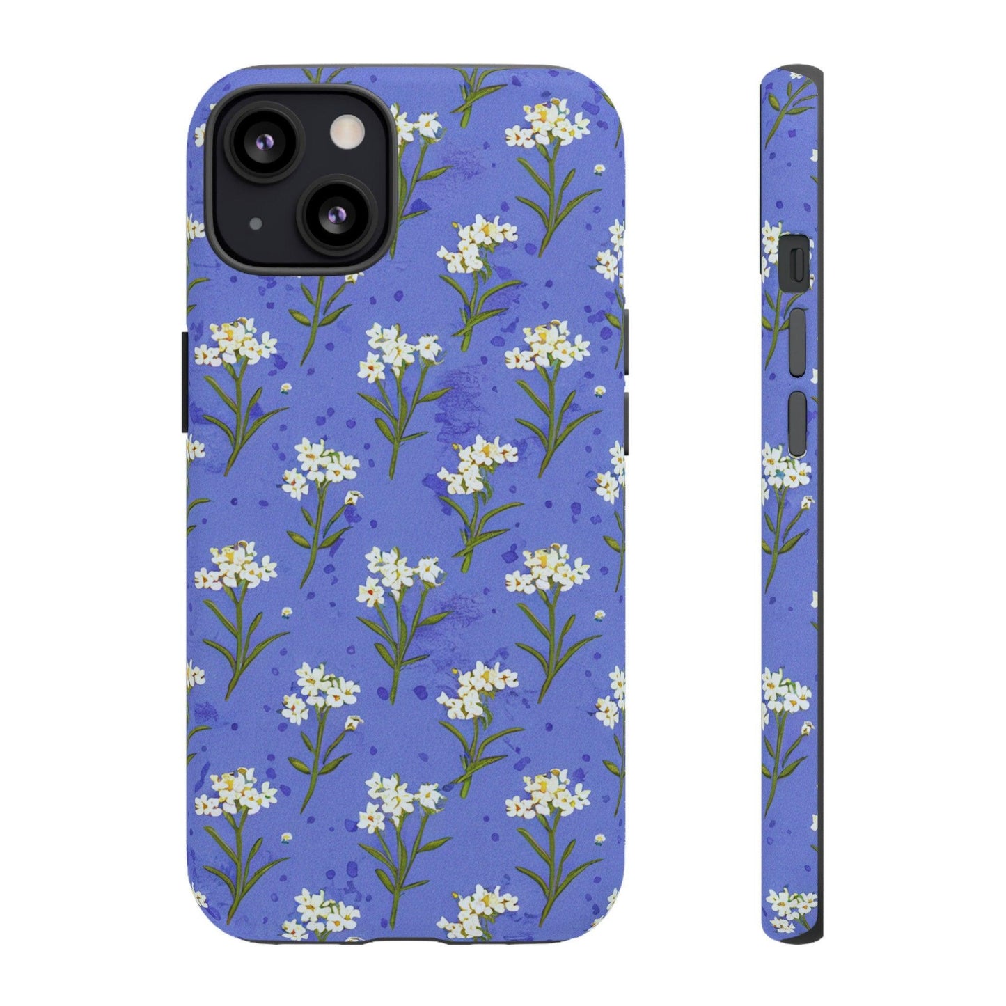 Tough Cellphone Case :" Eclectic Elegance Phone Case Collection" ( Floral patterns)