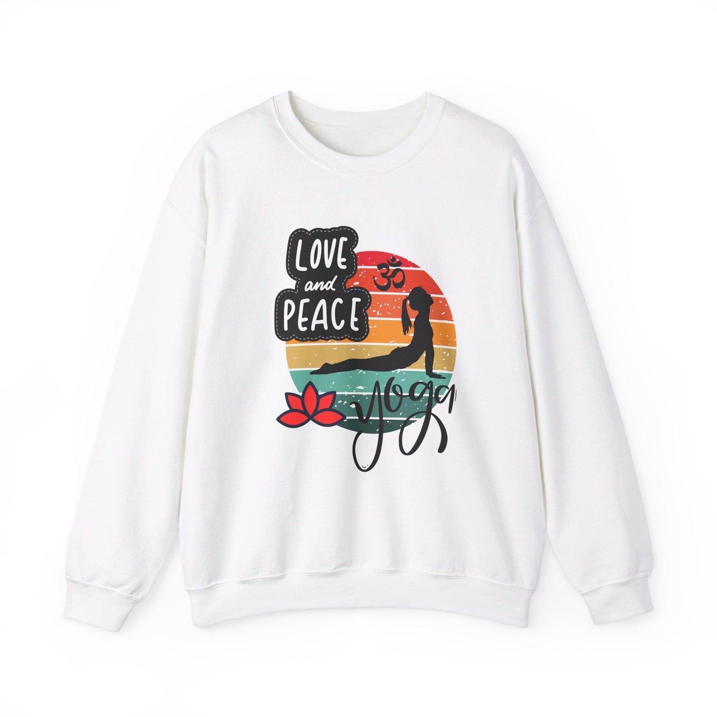 "Yoga Comfort Crewneck Sweatshirt"