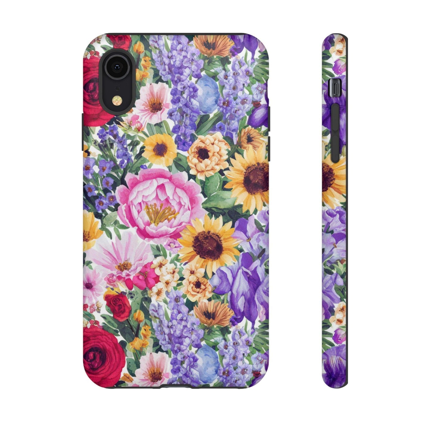 Tough Cellphone Case :" Eclectic Elegance Phone Case Collection" ( Floral patterns)