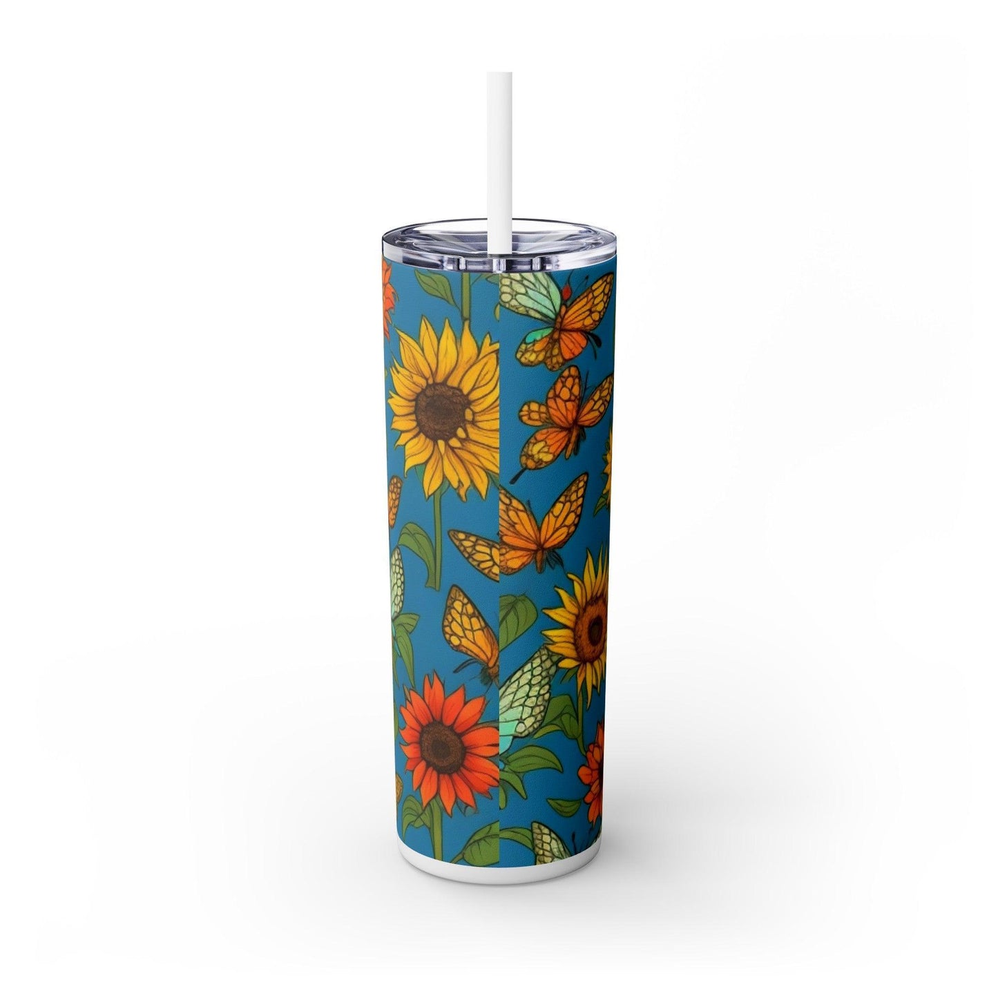 Whimsical Sips Skinny Tumbler Collectionr | Tumblerwith Straw, 20oz | keep your drinks hot for 12h and cold for 24h - Cosmic Creations by Karen