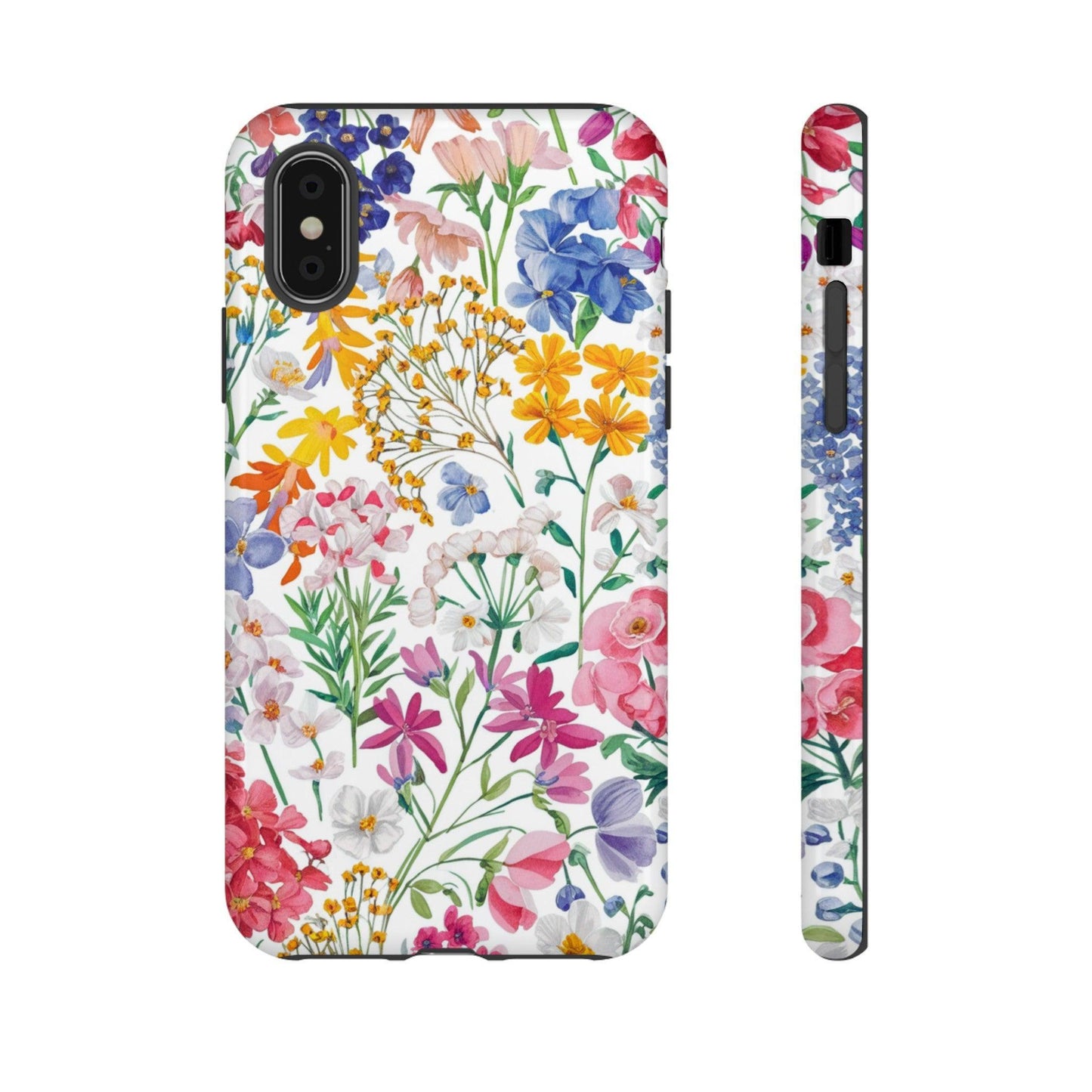 Tough Cellphone Case :" Eclectic Elegance Phone Case Collection" ( Floral patterns)