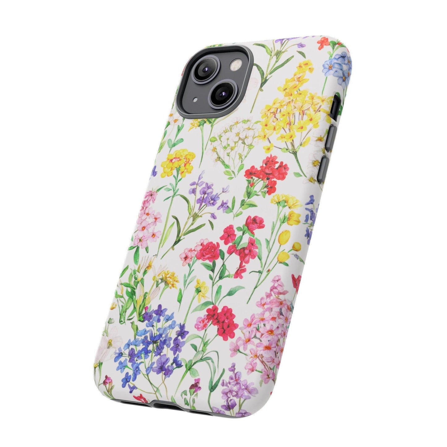 Tough Cellphone Case :" Eclectic Elegance Phone Case Collection" ( Floral patterns)