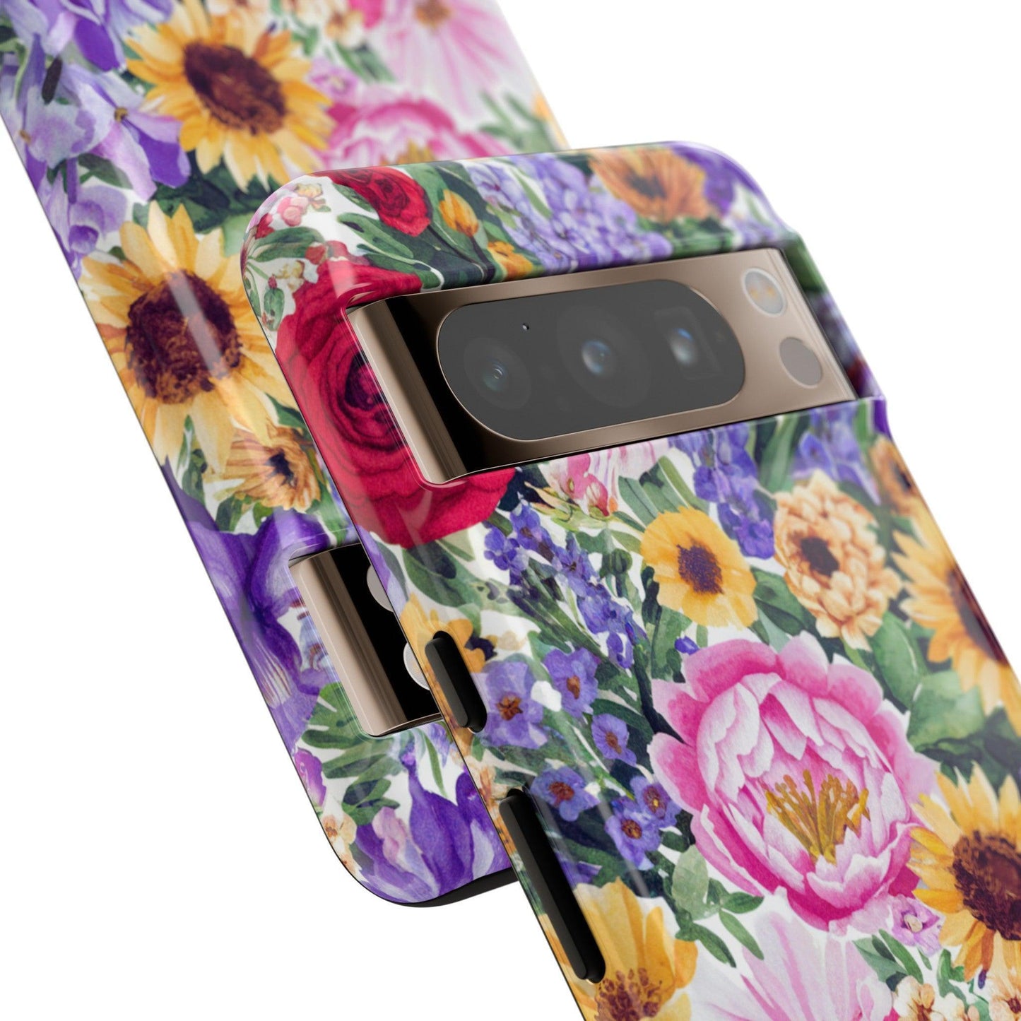 Tough Cellphone Case :" Eclectic Elegance Phone Case Collection" ( Floral patterns)