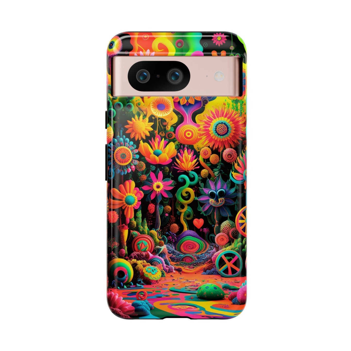 Tough Phone Case :" Eclectic Elegance Phone Case Collection" ( Hippie Style patterns)