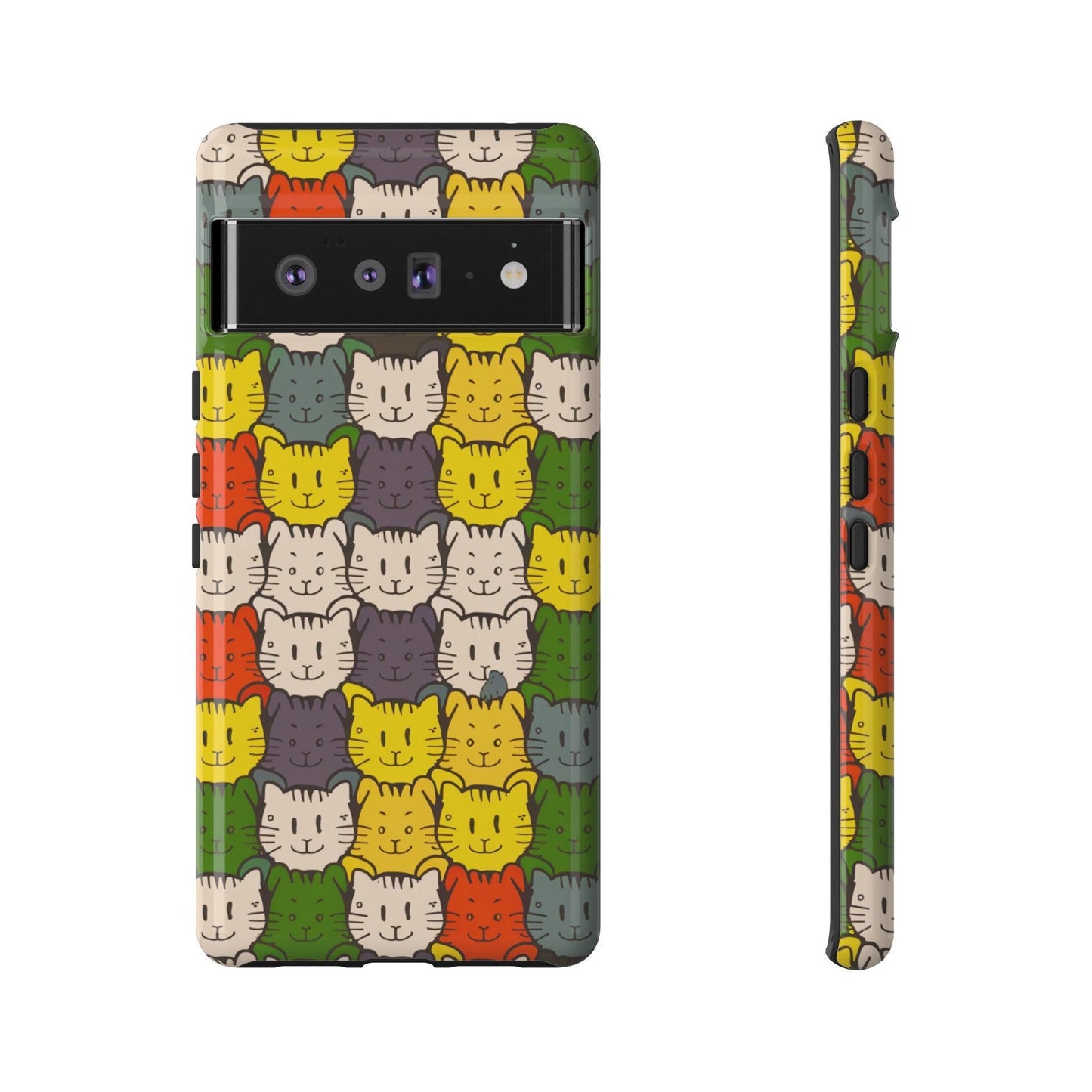 Cat Lovers Collection Tough Cellphone Case - Cosmic Creations by Karen