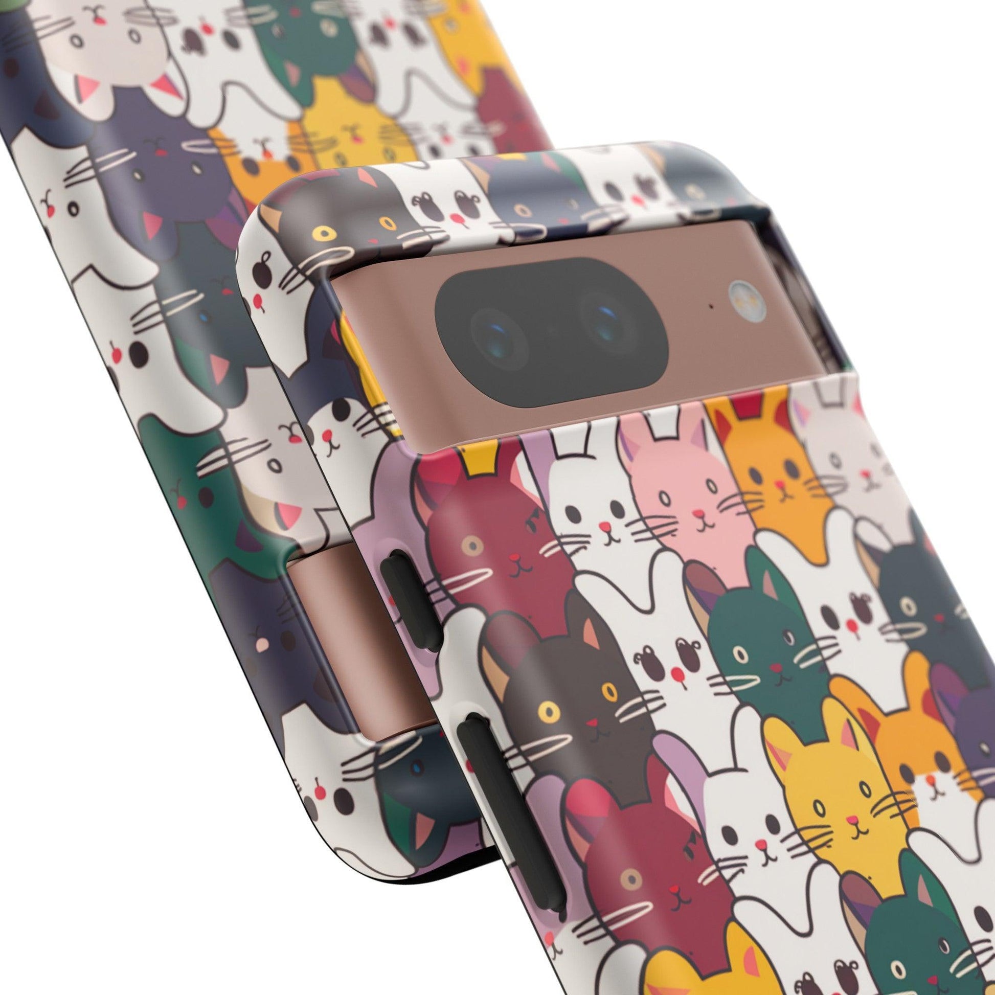 Cat Lovers Collection Tough Cellphone Case - Cosmic Creations by Karen