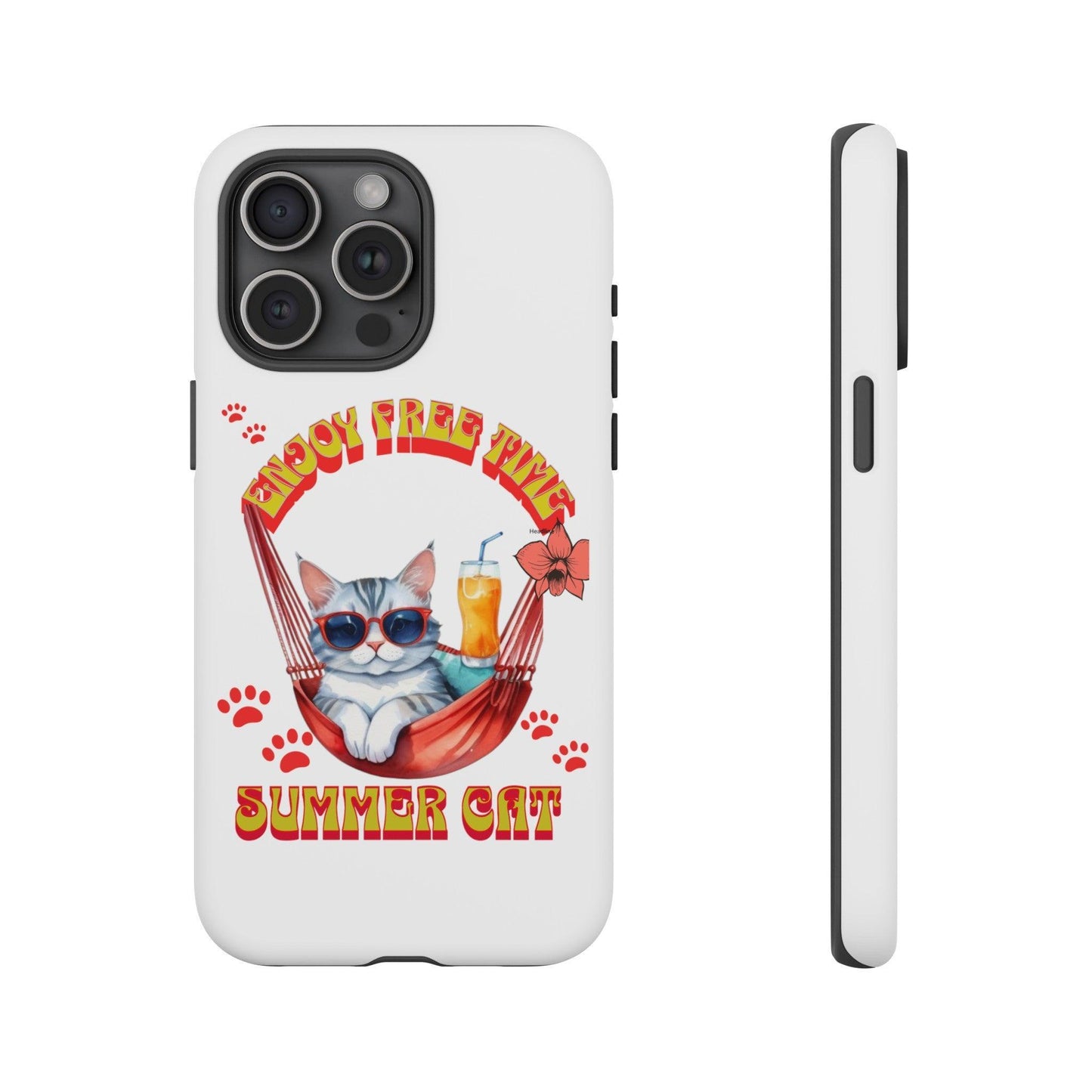 Cat Lovers Collection Tough Cellphone Case - Cosmic Creations by Karen