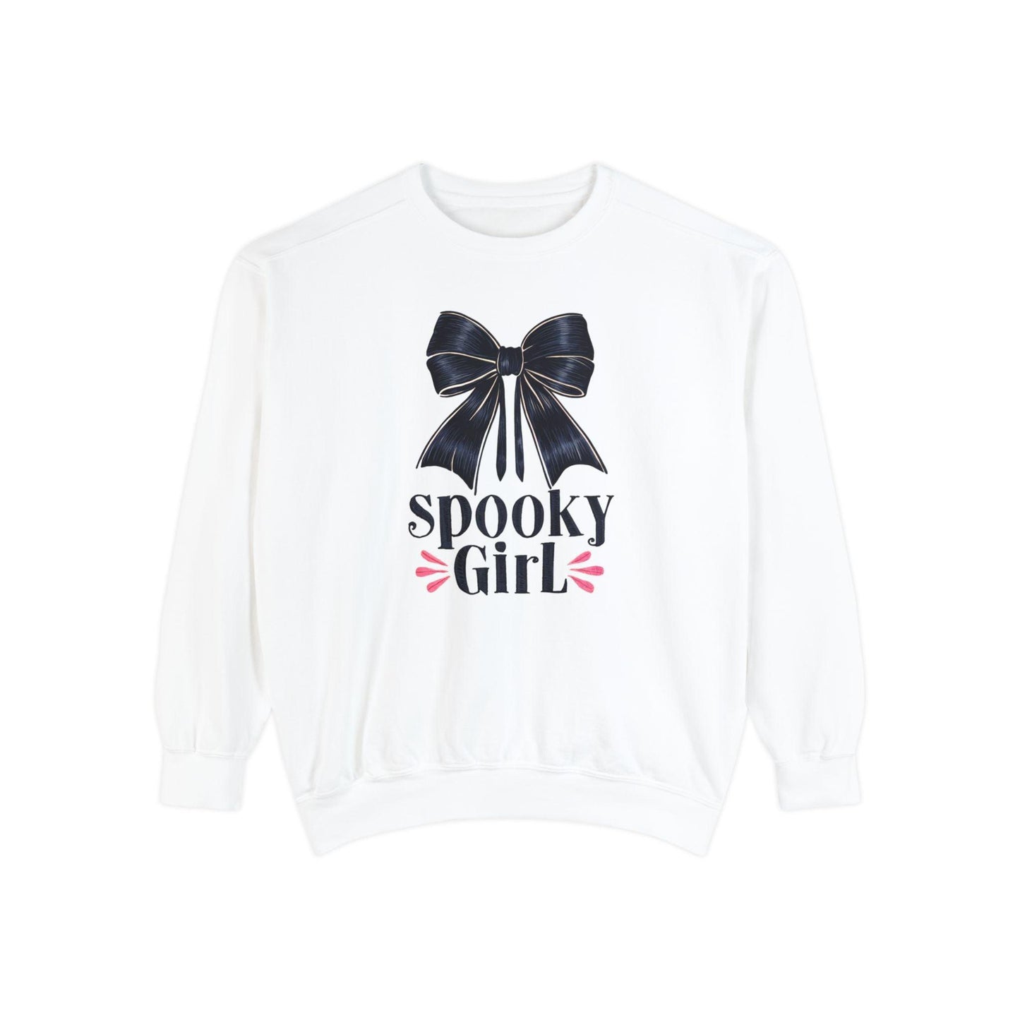 Spooky Girl Halloween Sweatshirt - Cosmic Creations by Karen