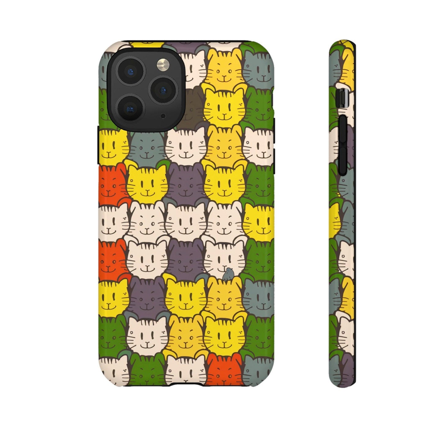 Cat Lovers Collection Tough Cellphone Case - Cosmic Creations by Karen