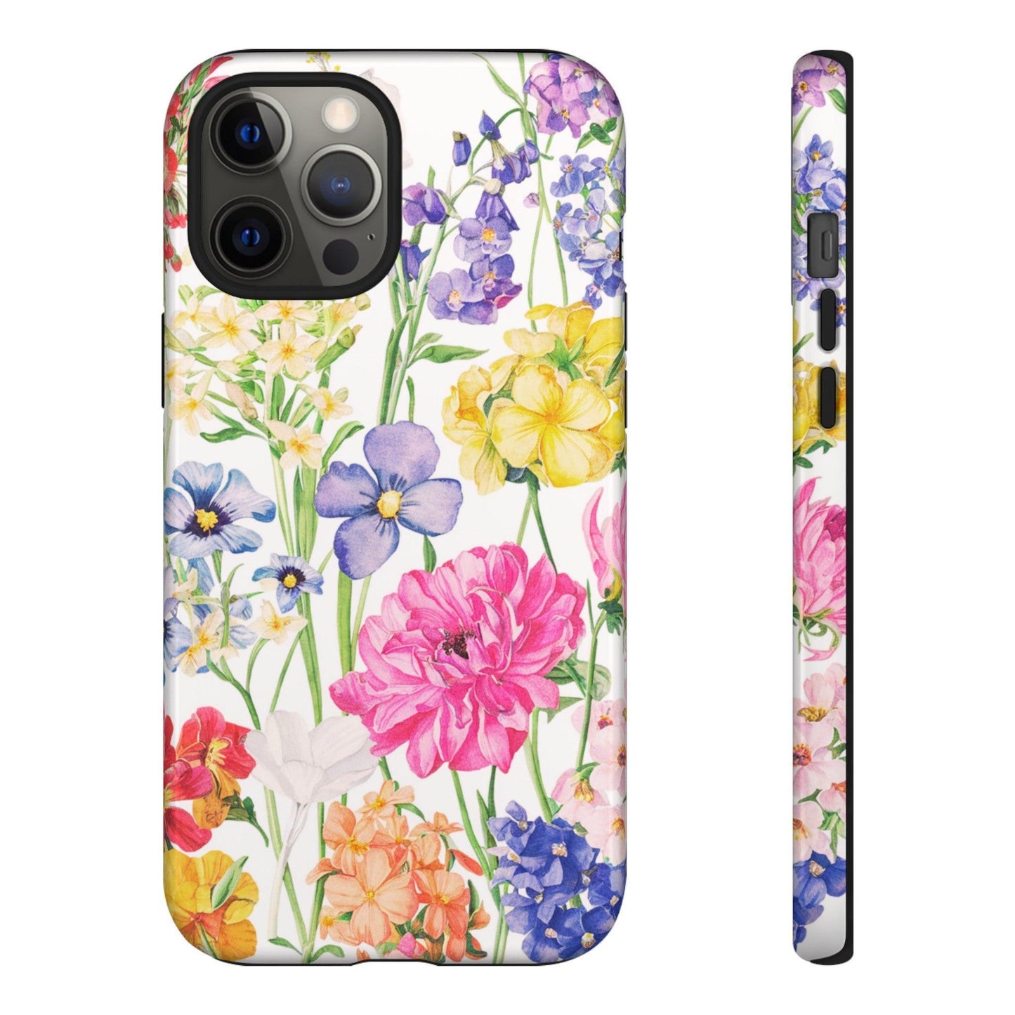 Tough Cellphone Case :" Eclectic Elegance Phone Case Collection" ( Floral patterns)