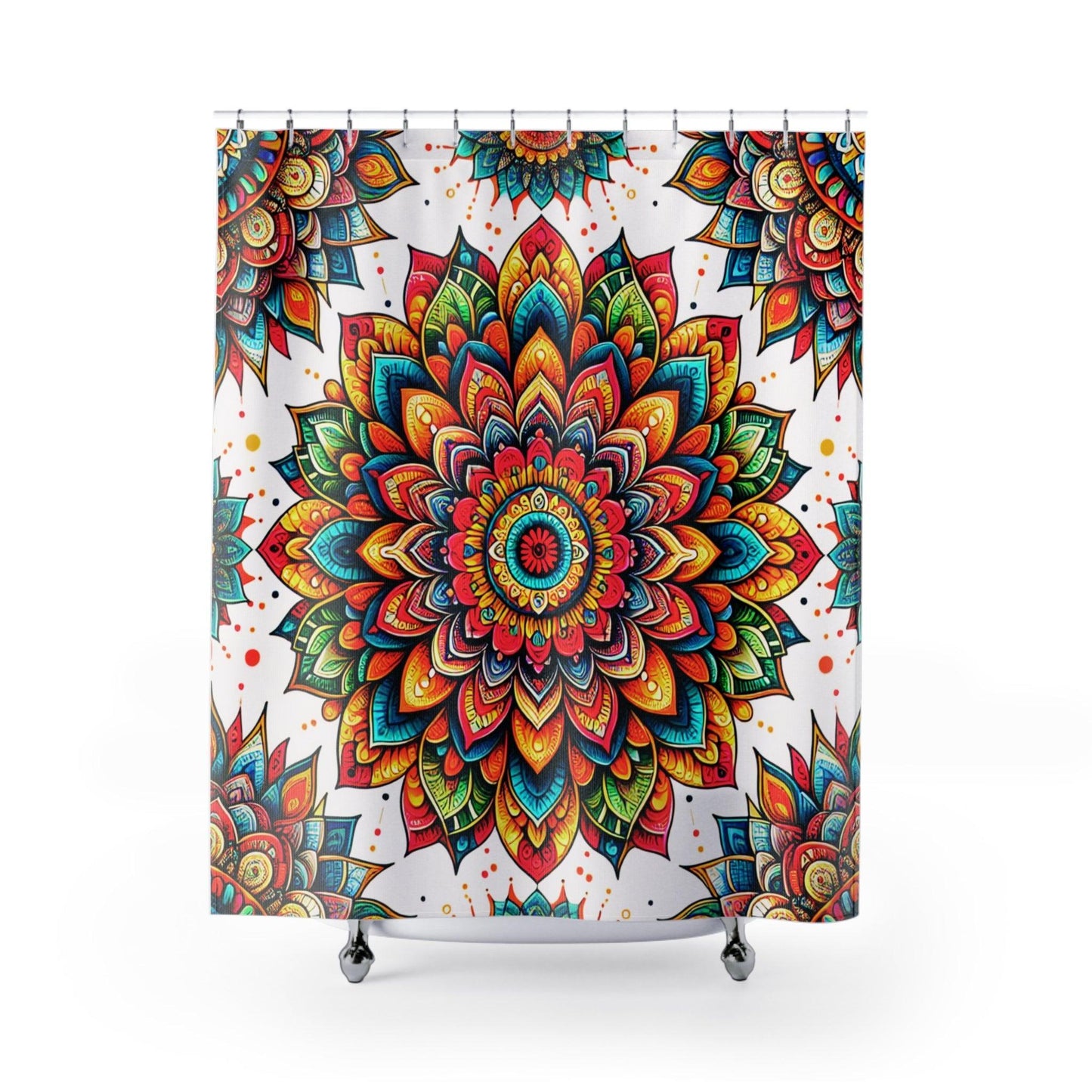 Elegant Shower Curtains Collection ( Mandala ) - Cosmic Creations by Karen