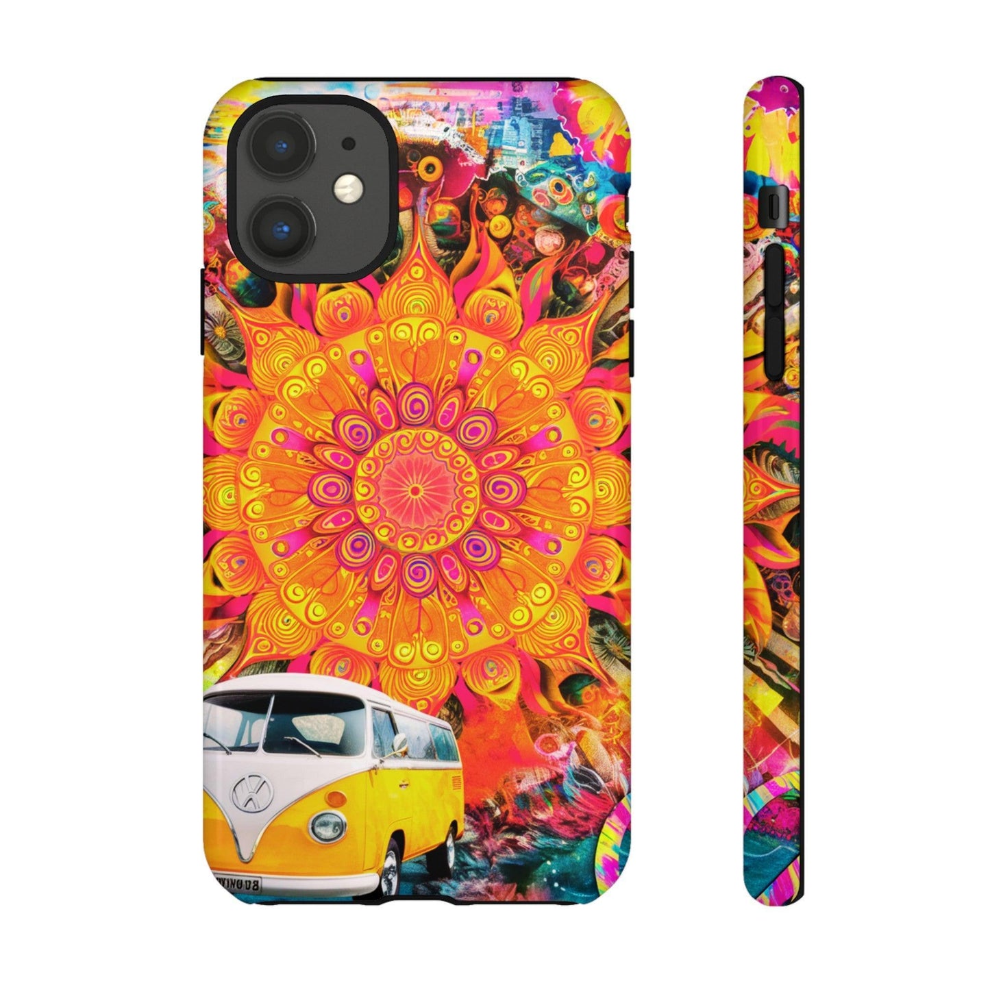 Tough Phone Case :" Eclectic Elegance Phone Case Collection" ( Hippie Style patterns)