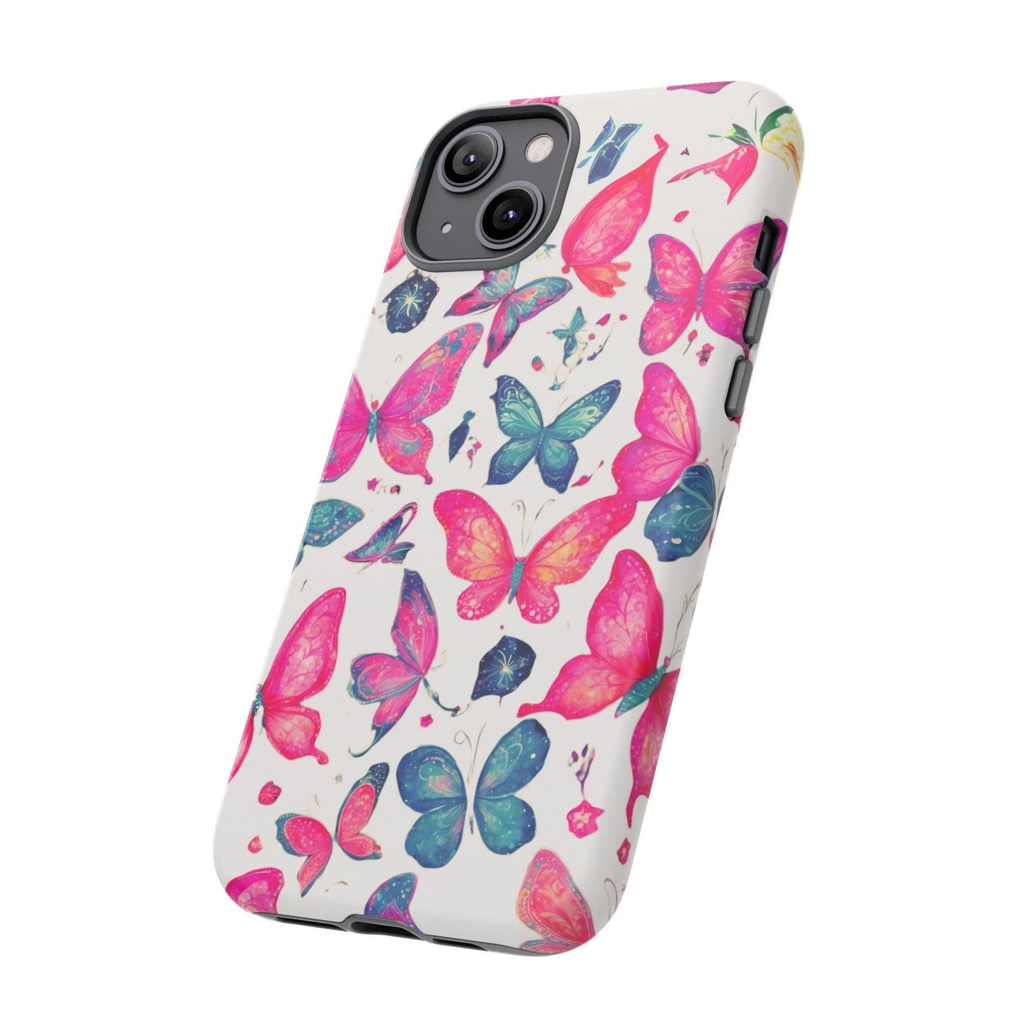 Tough Cellphone Case :" Eclectic Elegance Phone Case Collection" ( Hearts patterns)