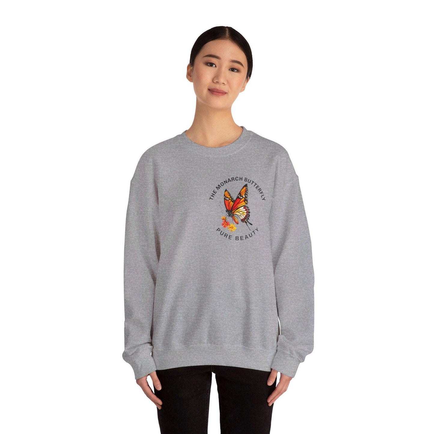 Unisex Heavy Blend™ Crewneck Sweatshirt : "The Monarch Butterfly collection"