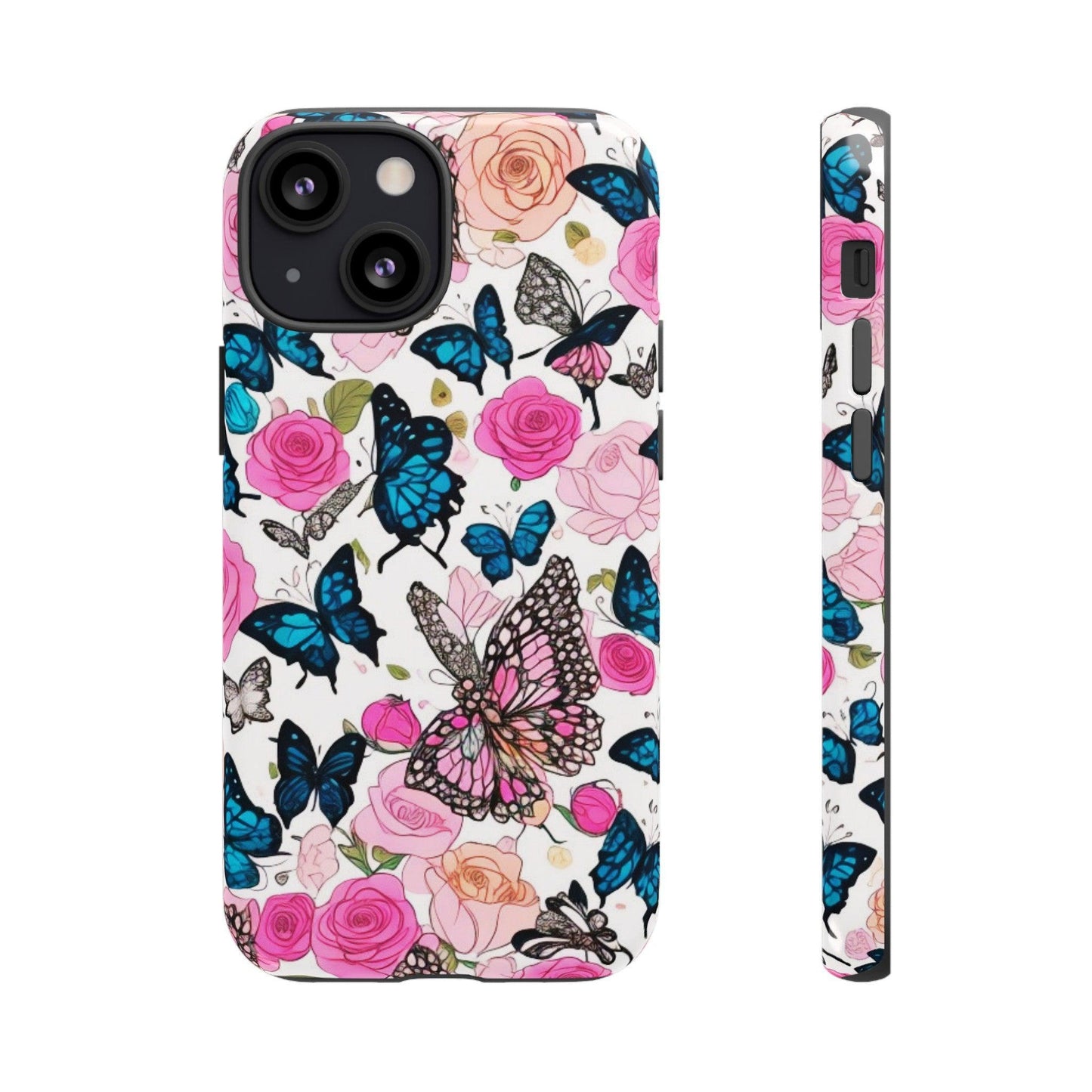 Tough Cellphone Case :" Eclectic Elegance Phone Case Collection" ( Floral patterns)