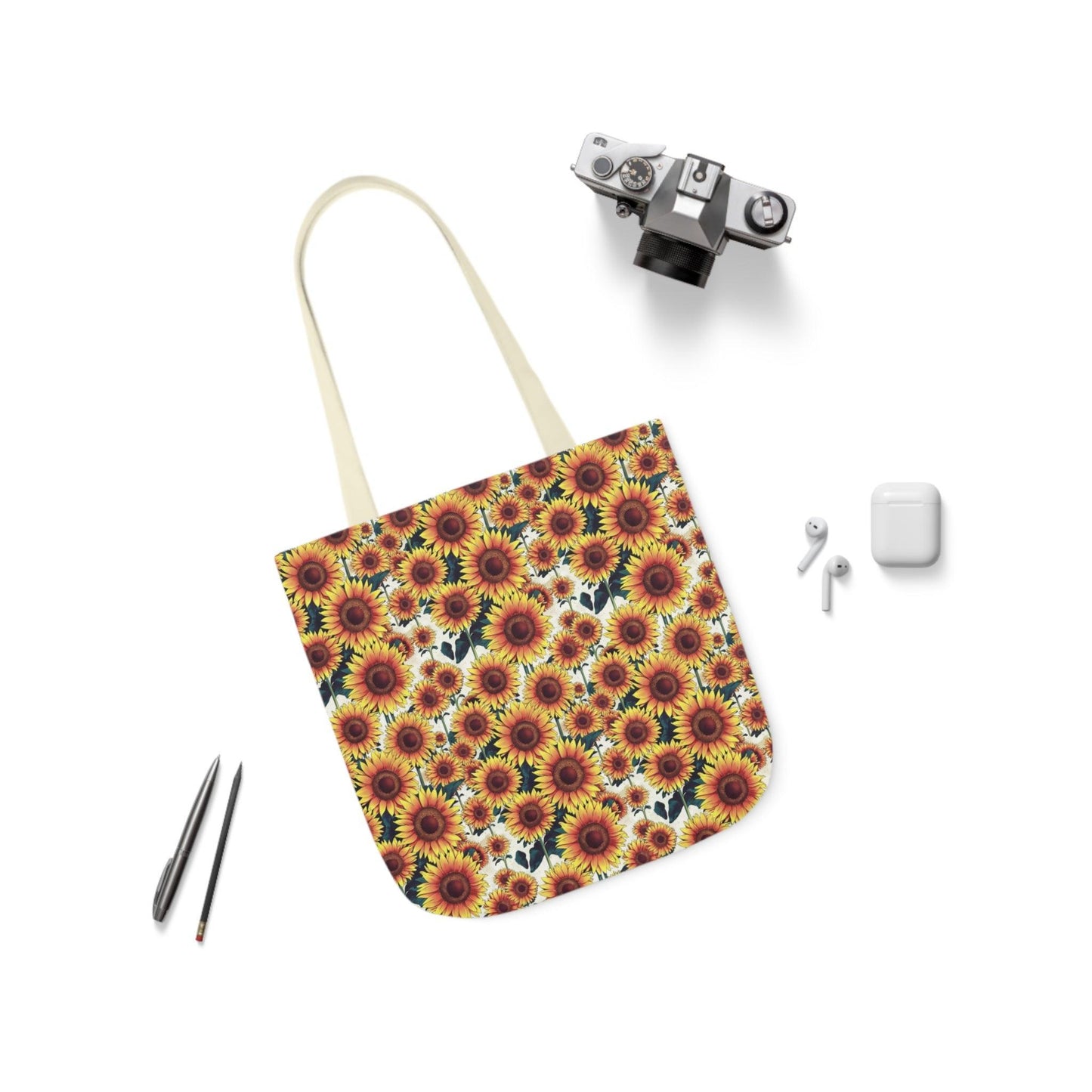 Sunflower Canvas Tote Bag