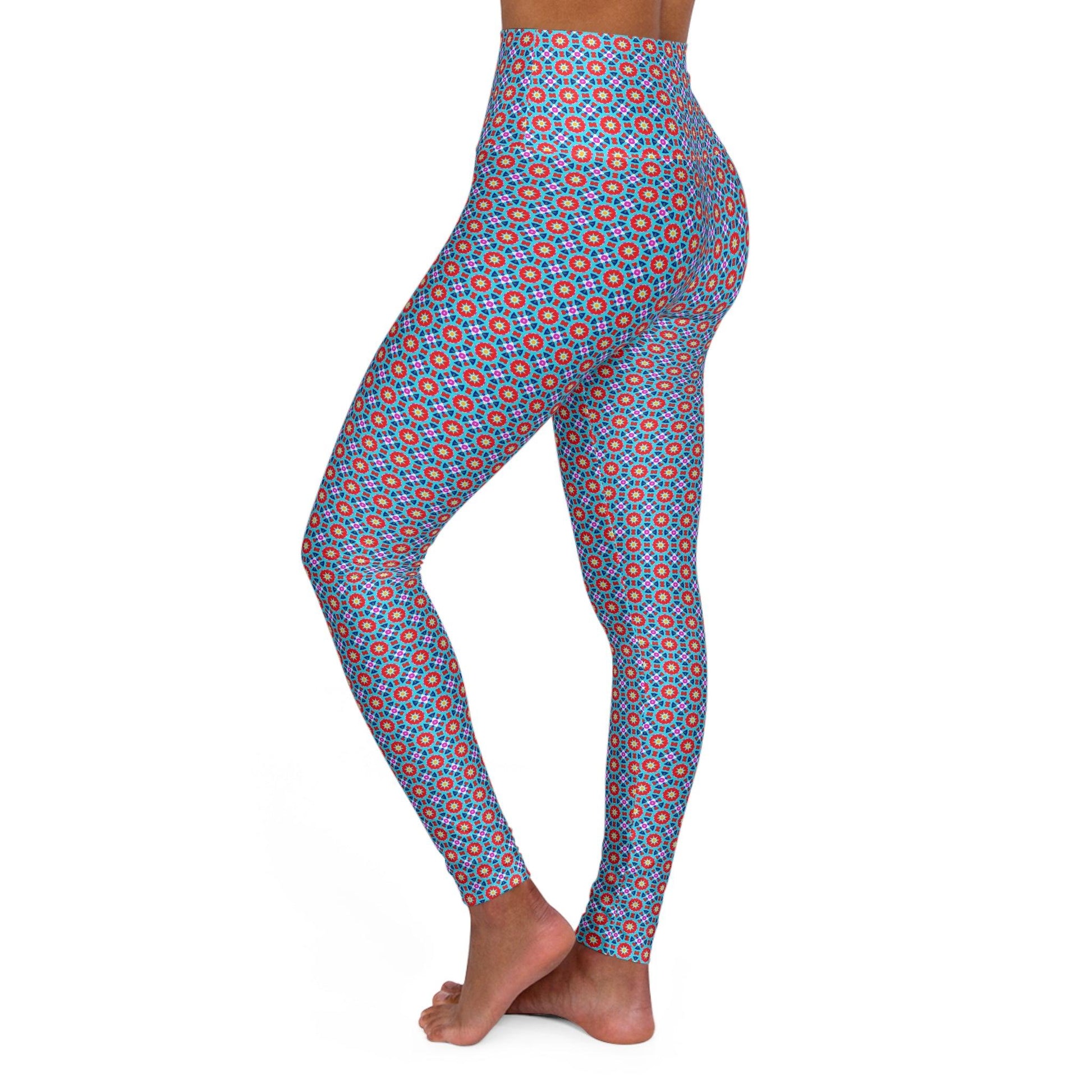 High Waisted Yoga Leggings | Amazing quality and stunning designs ans colors - Cosmic Creations by Karen