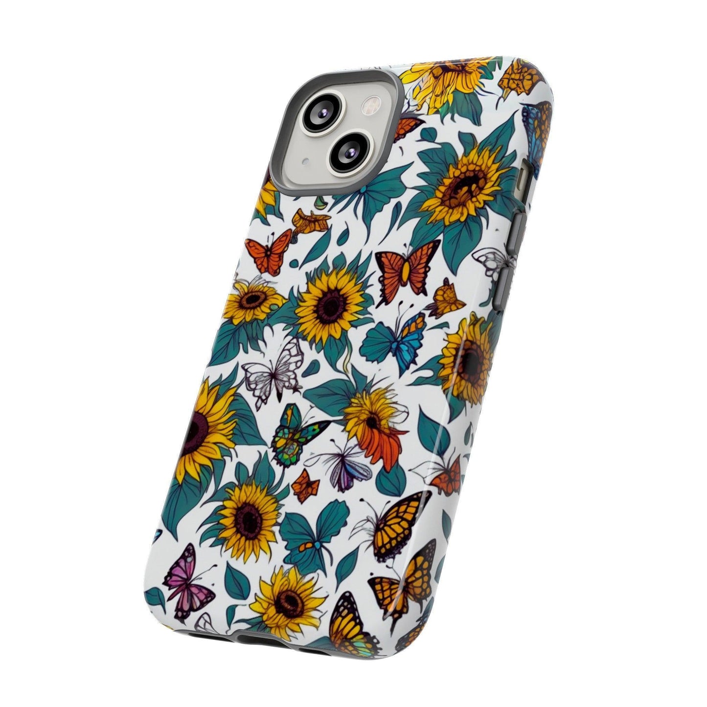 Tough Cellphone Case :" Eclectic Elegance Phone Case Collection" ( Floral patterns)