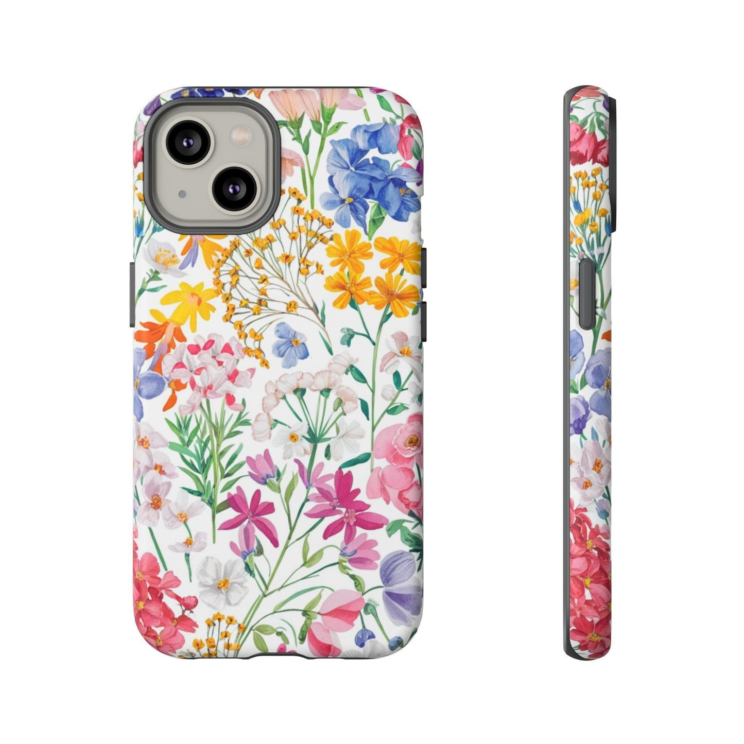 Tough Cellphone Case :" Eclectic Elegance Phone Case Collection" ( Floral patterns)