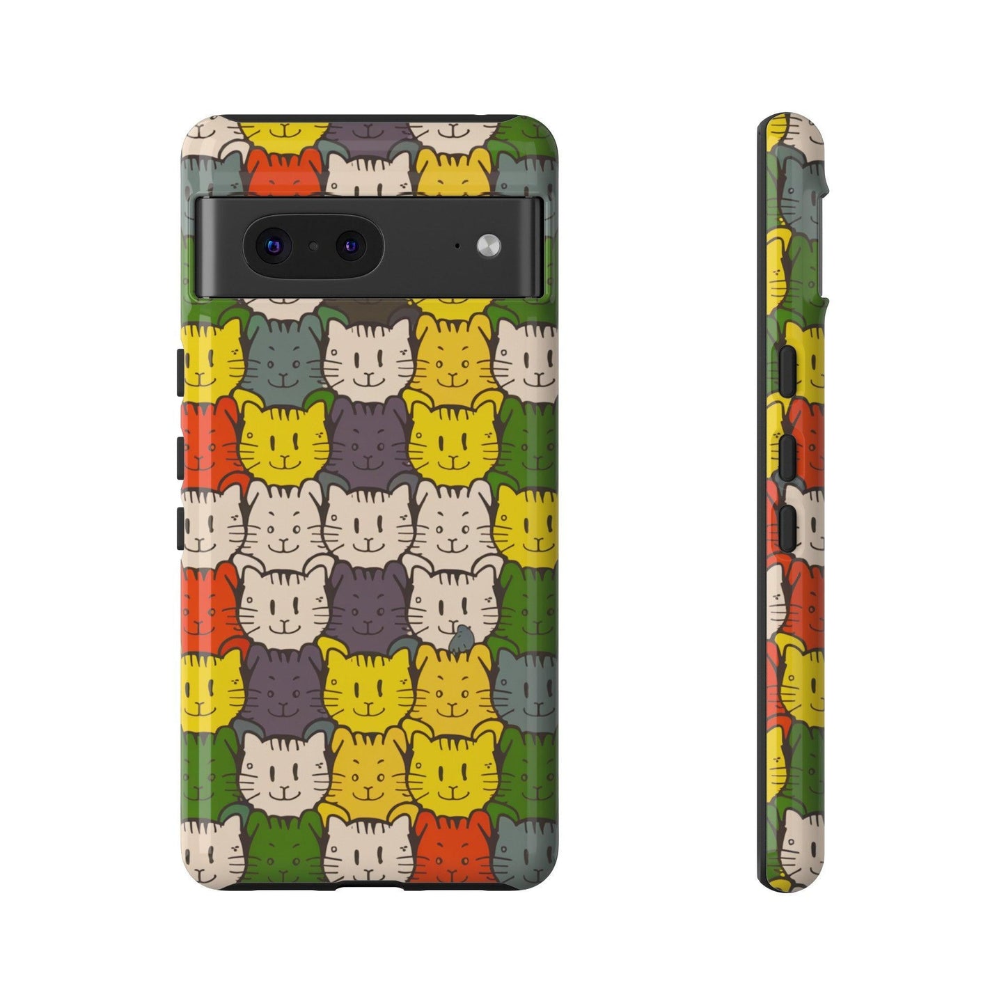 Cat Lovers Collection Tough Cellphone Case - Cosmic Creations by Karen