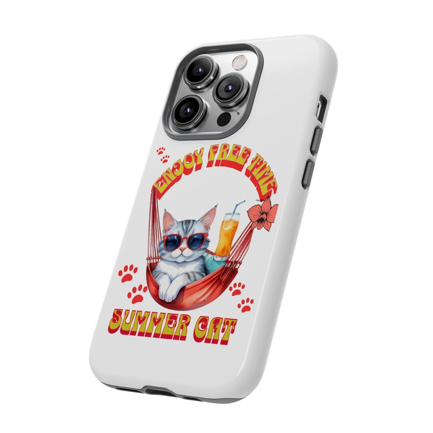 Cat Lovers Collection Tough Cellphone Case - Cosmic Creations by Karen