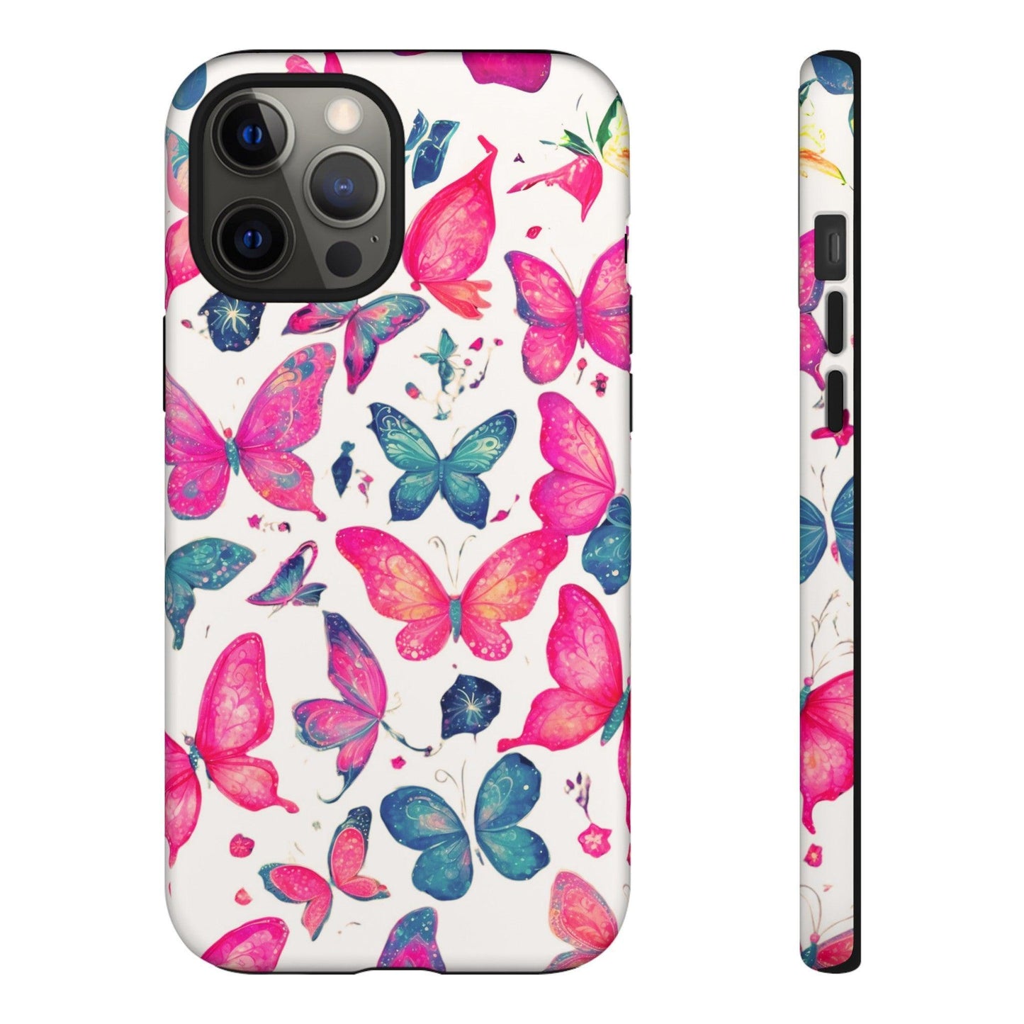 Tough Cellphone Case :" Eclectic Elegance Phone Case Collection" ( Hearts patterns)