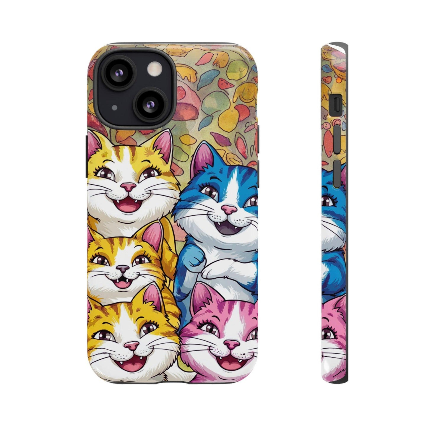 Cat Lovers Collection Tough Cellphone Case - Cosmic Creations by Karen