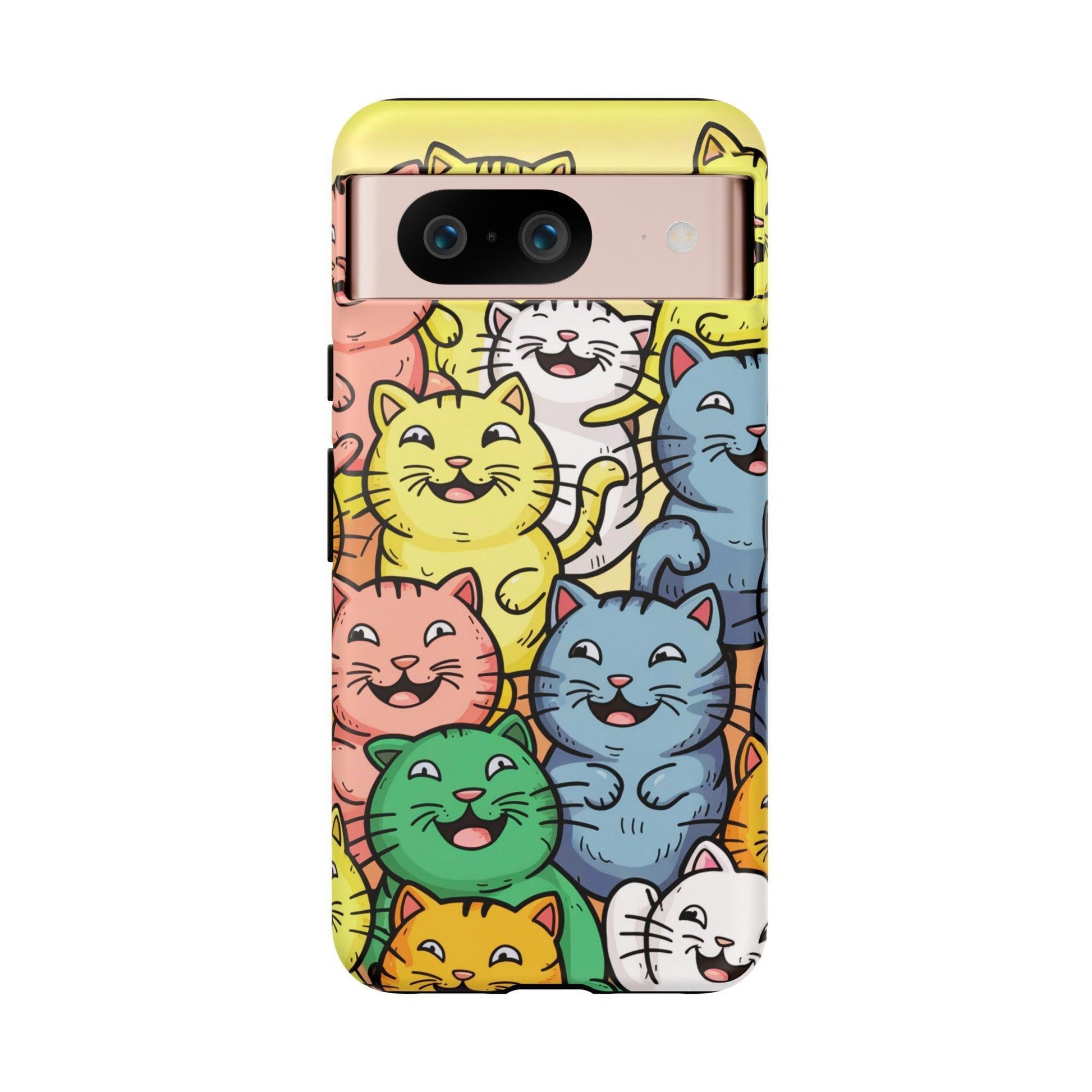 Cat Lovers Collection Tough Cellphone Case - Cosmic Creations by Karen