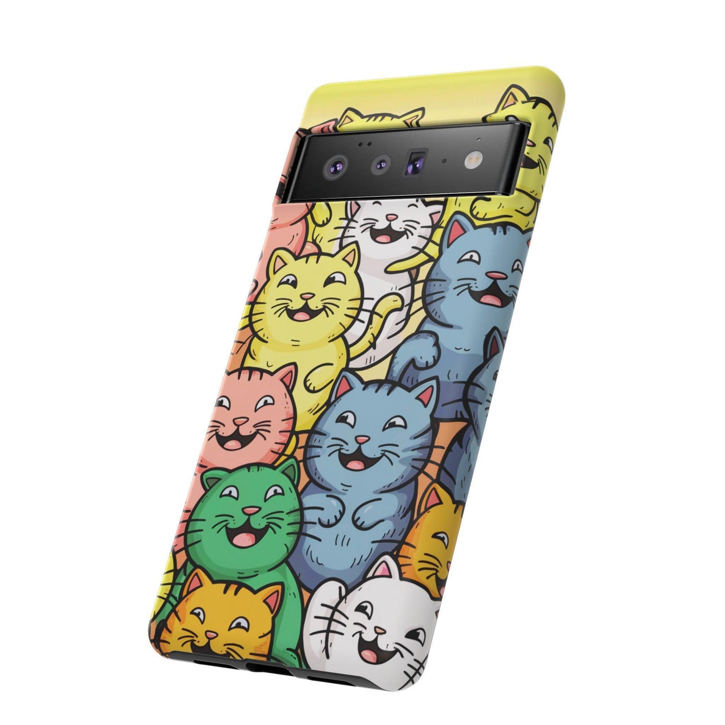 Cat Lovers Collection Tough Cellphone Case - Cosmic Creations by Karen