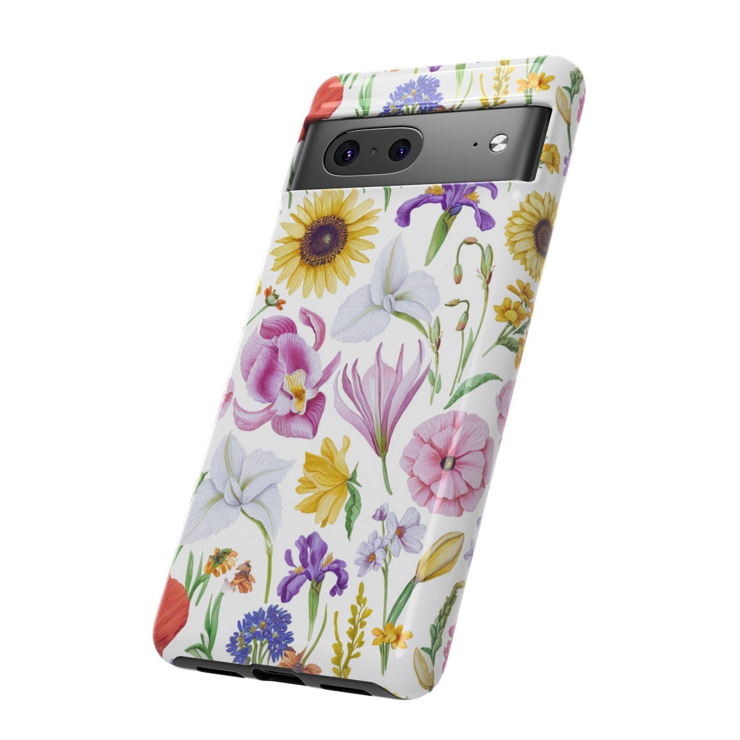 Tough Cellphone Case :" Eclectic Elegance Phone Case Collection" ( Floral patterns)