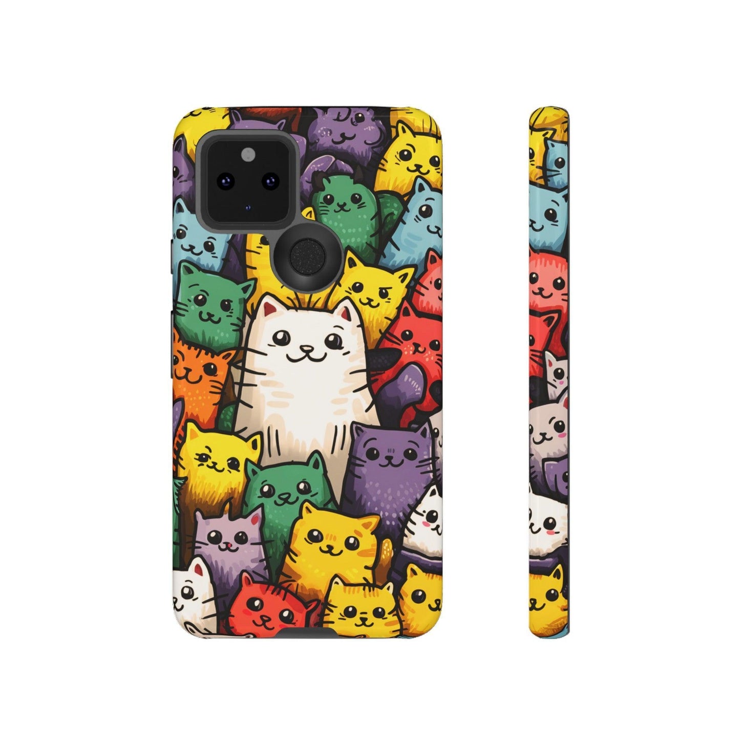 Cat Lovers Collection Tough Cellphone Case - Cosmic Creations by Karen