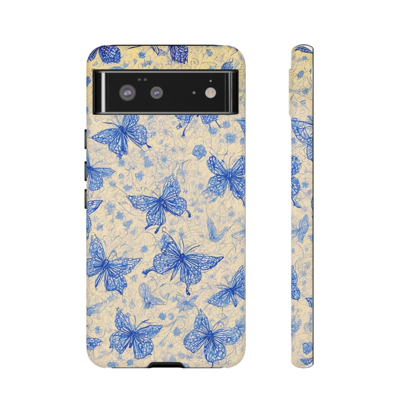 Tough Cellphone Case :" Eclectic Elegance Phone Case Collection" ( Butterflies patterns)