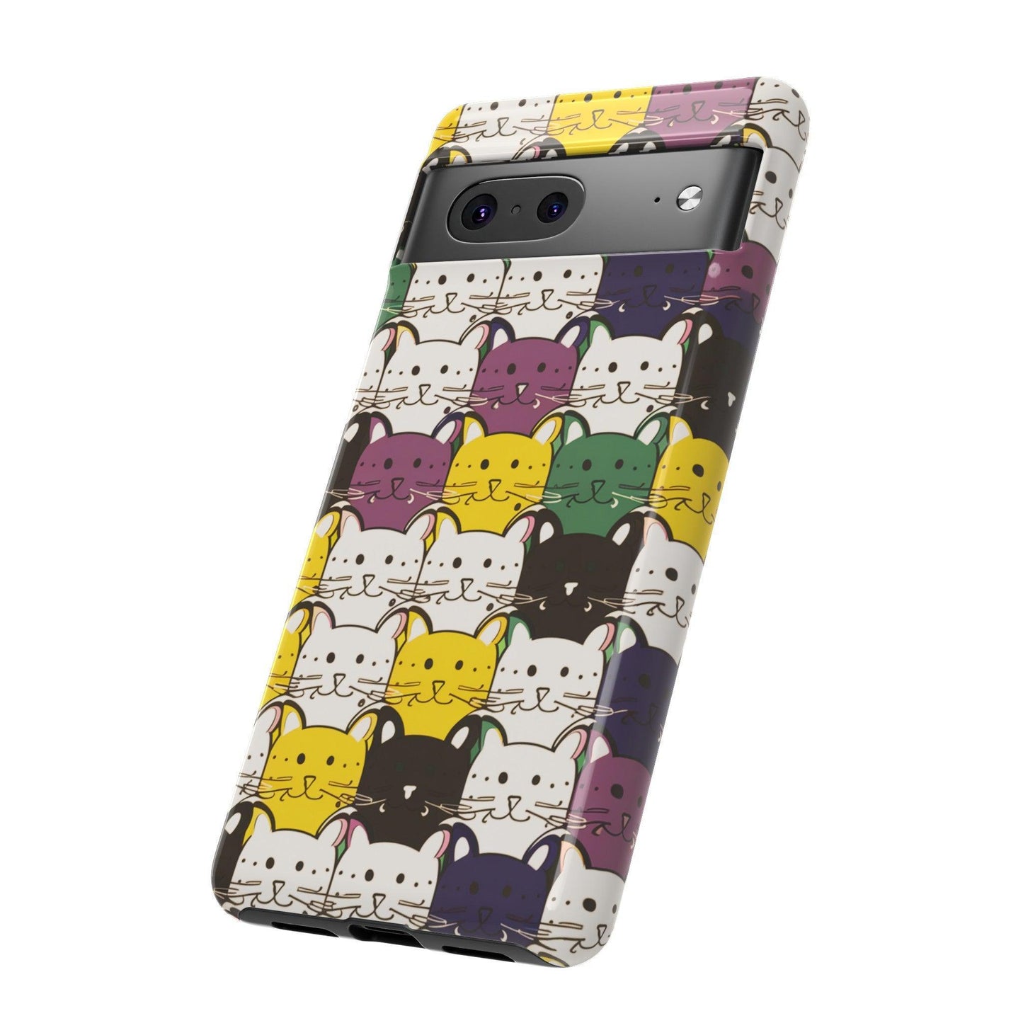 Cat Lovers Collection Tough Cellphone Case - Cosmic Creations by Karen