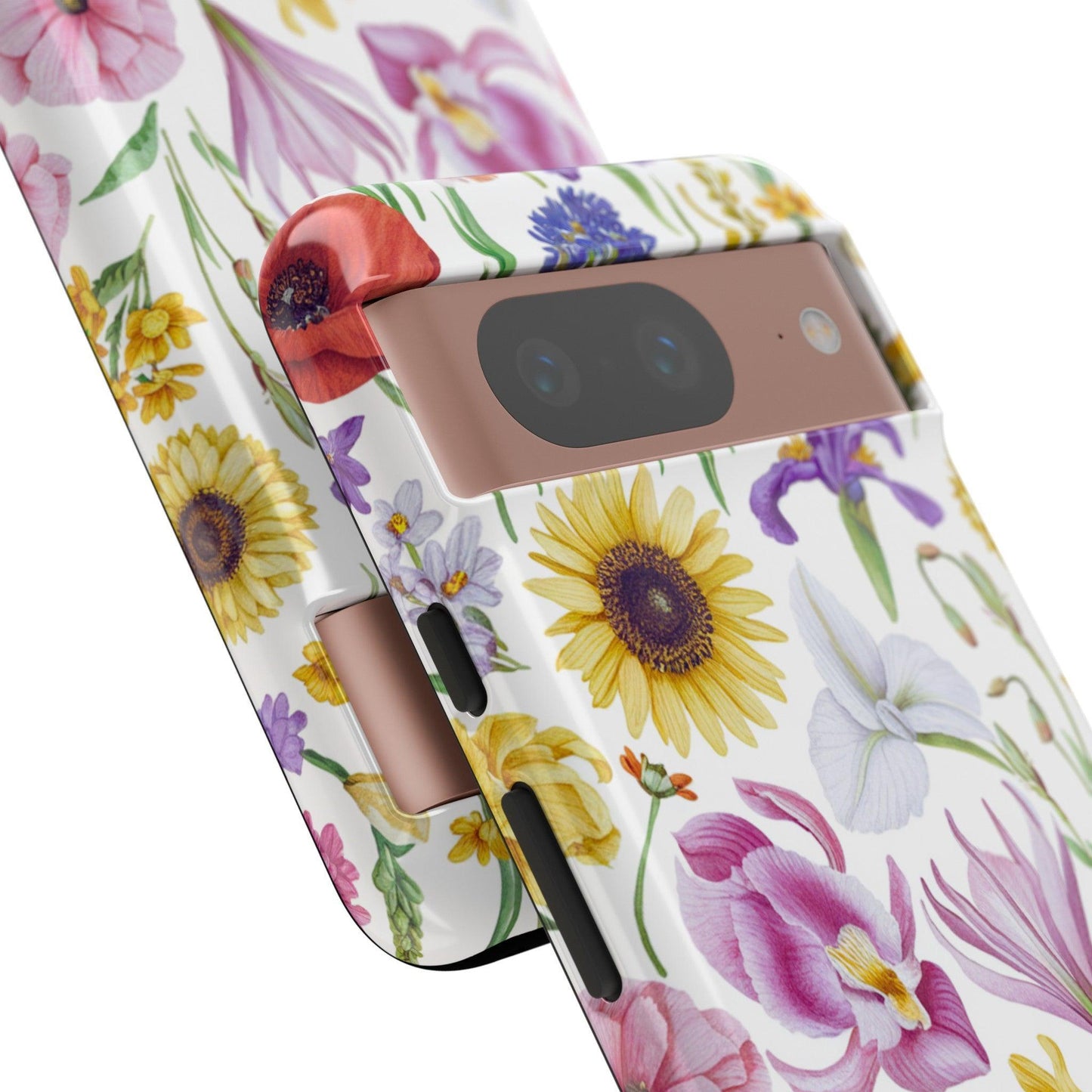 Tough Cellphone Case :" Eclectic Elegance Phone Case Collection" ( Floral patterns)