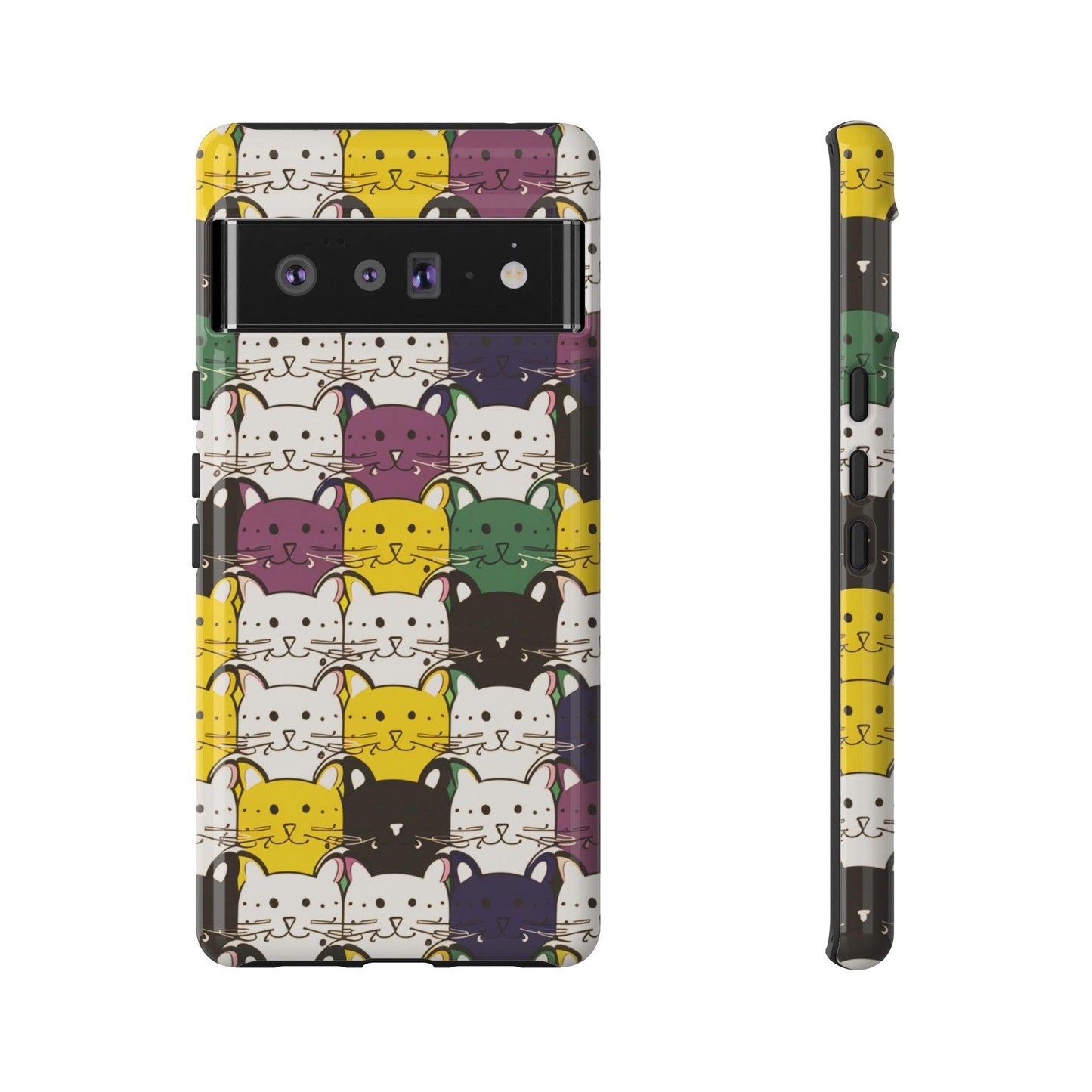 Cat Lovers Collection Tough Cellphone Case - Cosmic Creations by Karen