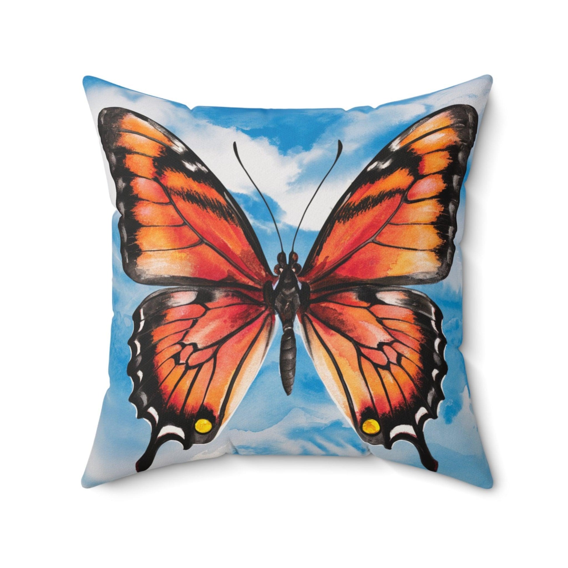 Monarch Butterfly Majestic Pillow - Cosmic Creations by Karen