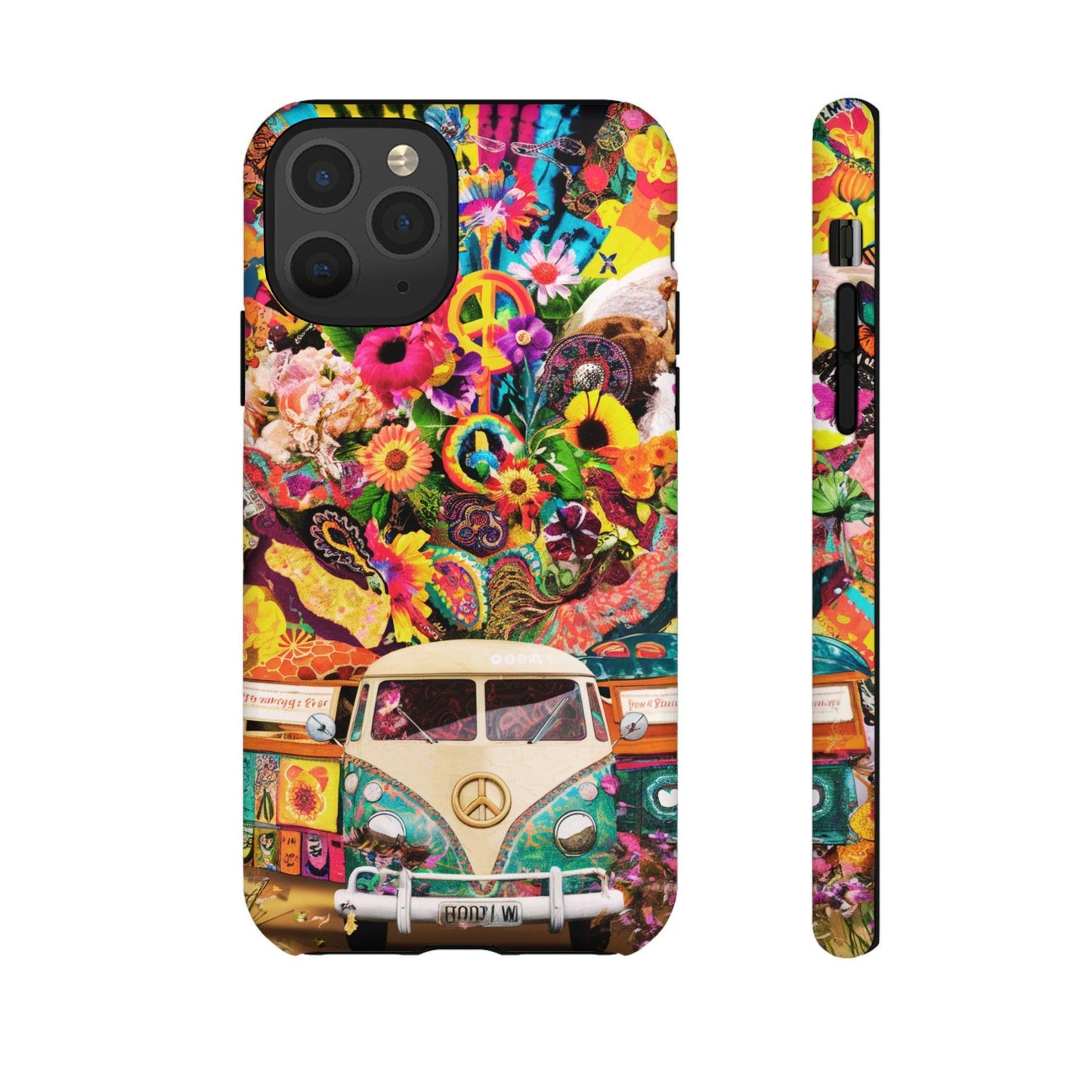 Tough Phone Case :" Eclectic Elegance Phone Case Collection" ( Hippie Style patterns)