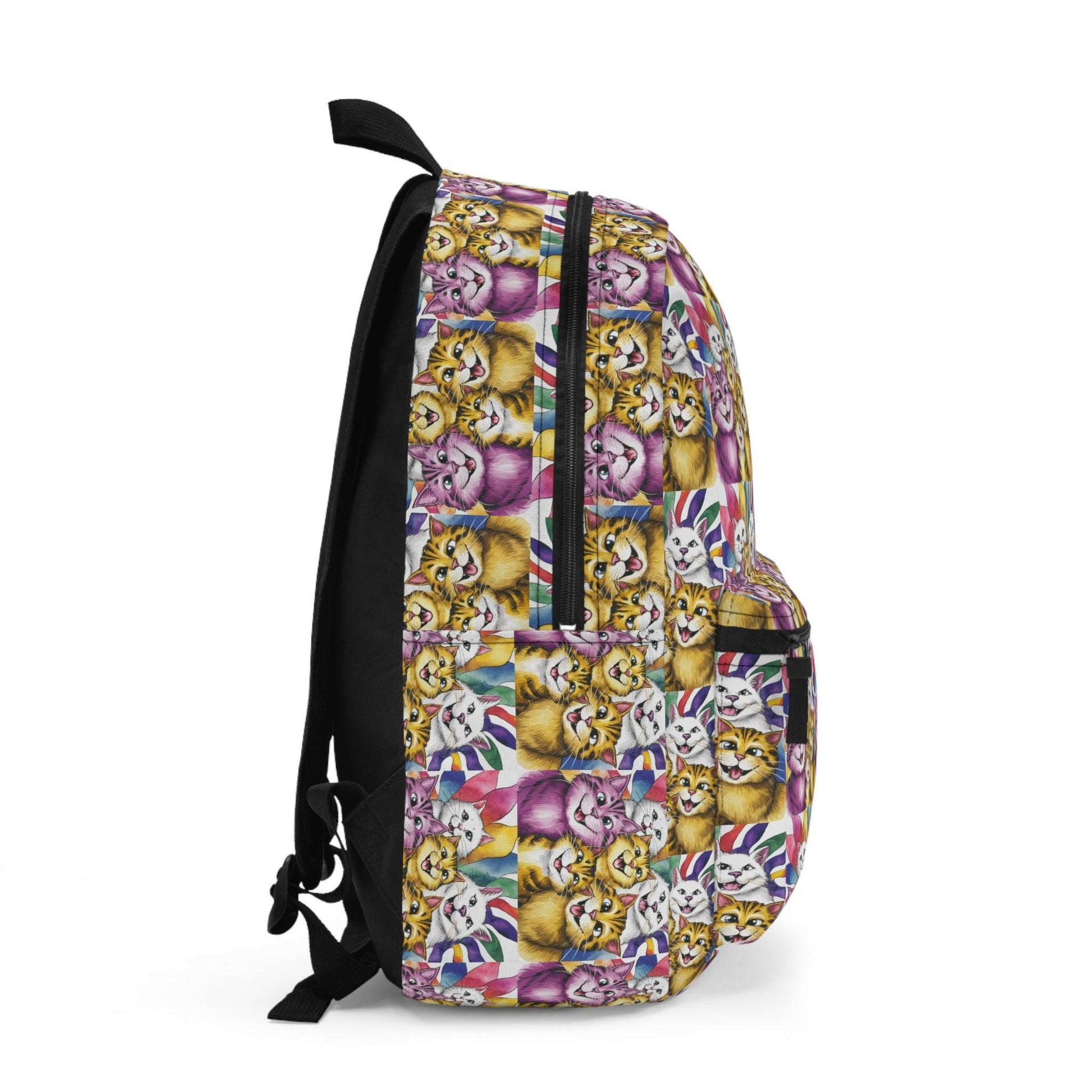 DreamStyle Backpacks: Cats Design | Versatility and Charm for All Ages. Unique gift for children and adults. The perfect accessory for school, university, the office, or vacations - Cosmic Creations by Karen