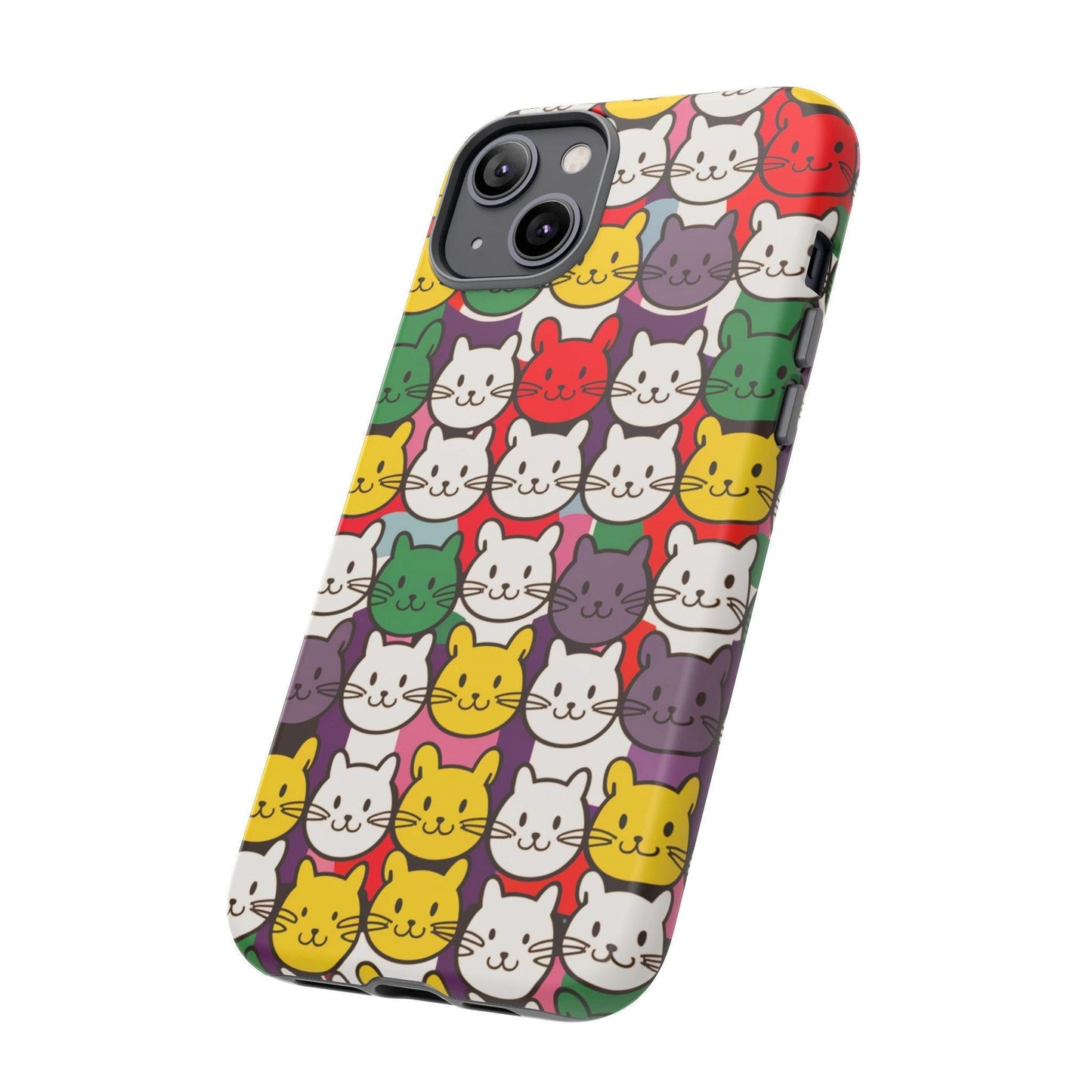 Cat Lovers Collection Tough Cellphone Case - Cosmic Creations by Karen