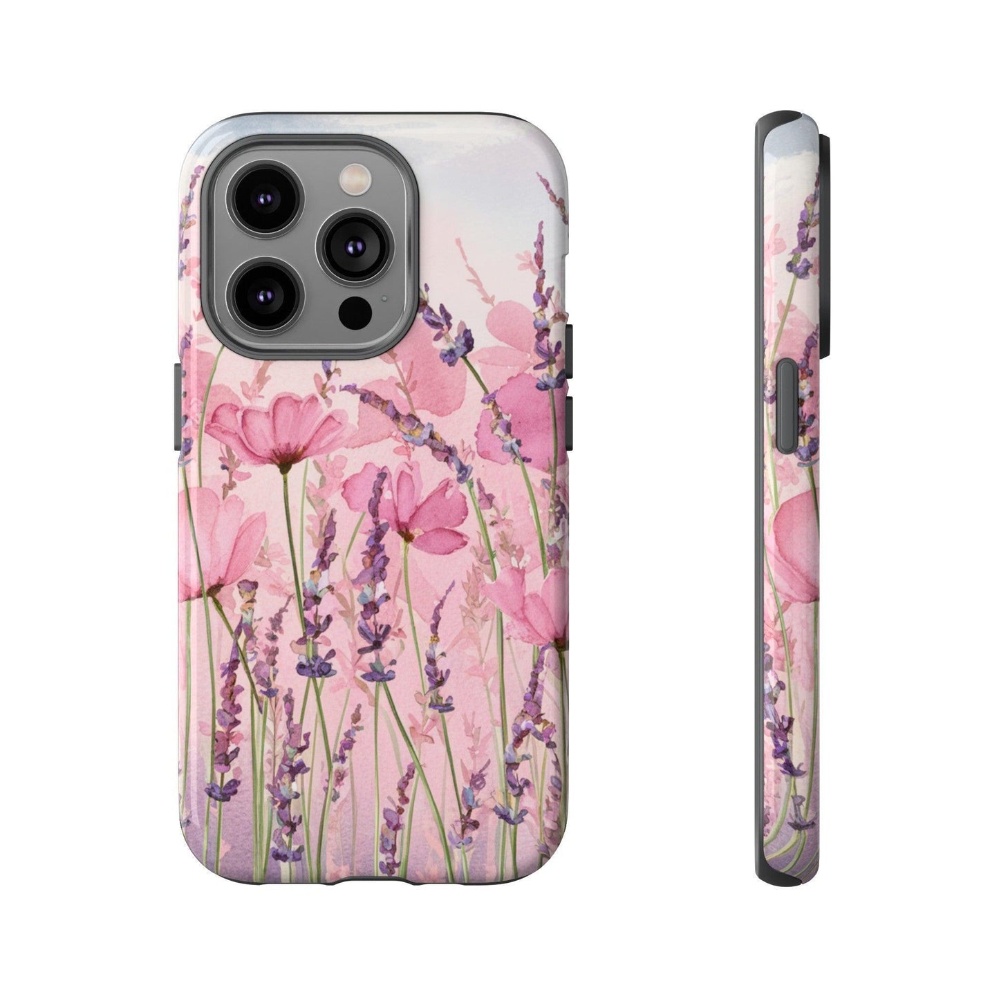 Tough Cellphone Case :" Eclectic Elegance Phone Case Collection" ( Floral patterns)