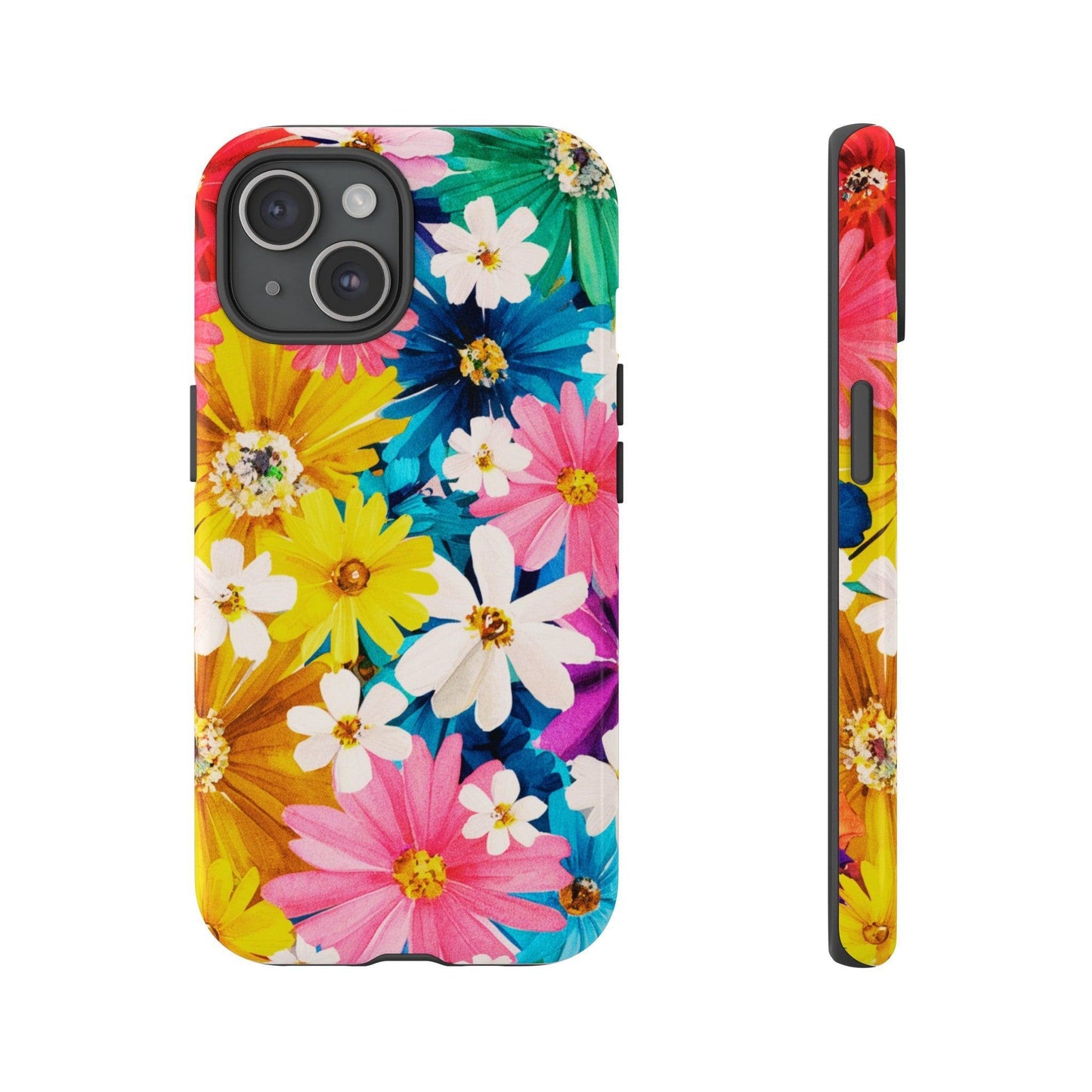 Tough Cellphone Case :" Eclectic Elegance Phone Case Collection" ( Floral patterns)