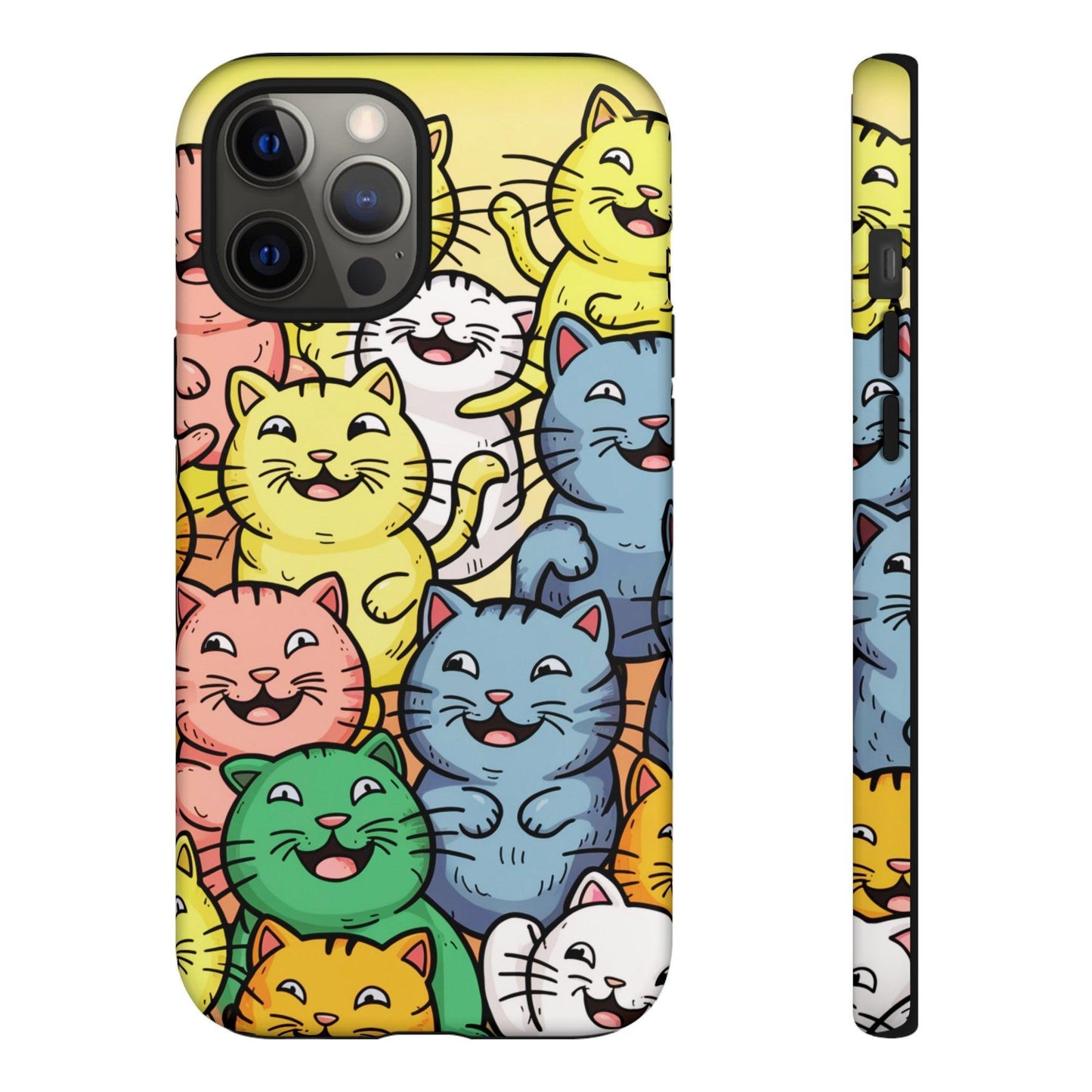 Cat Lovers Collection Tough Cellphone Case - Cosmic Creations by Karen