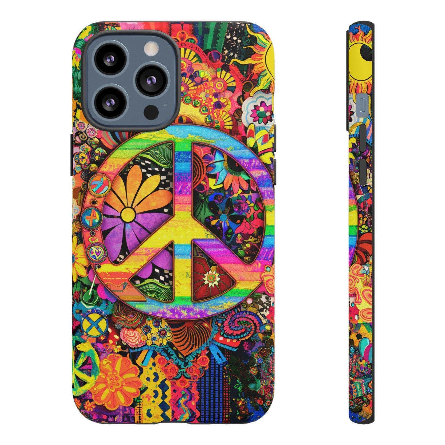 Tough Phone Case :" Eclectic Elegance Phone Case Collection" ( Hippie Style patterns)