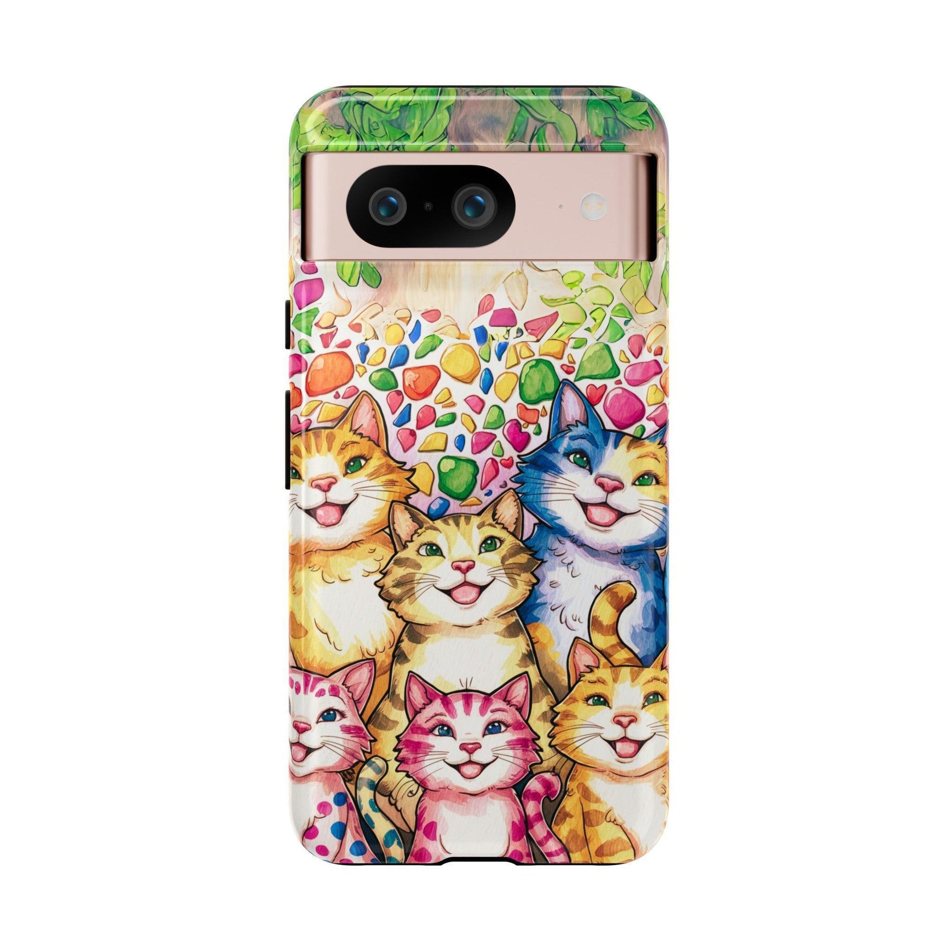 Cat Lovers Collection Tough Cellphone Case - Cosmic Creations by Karen