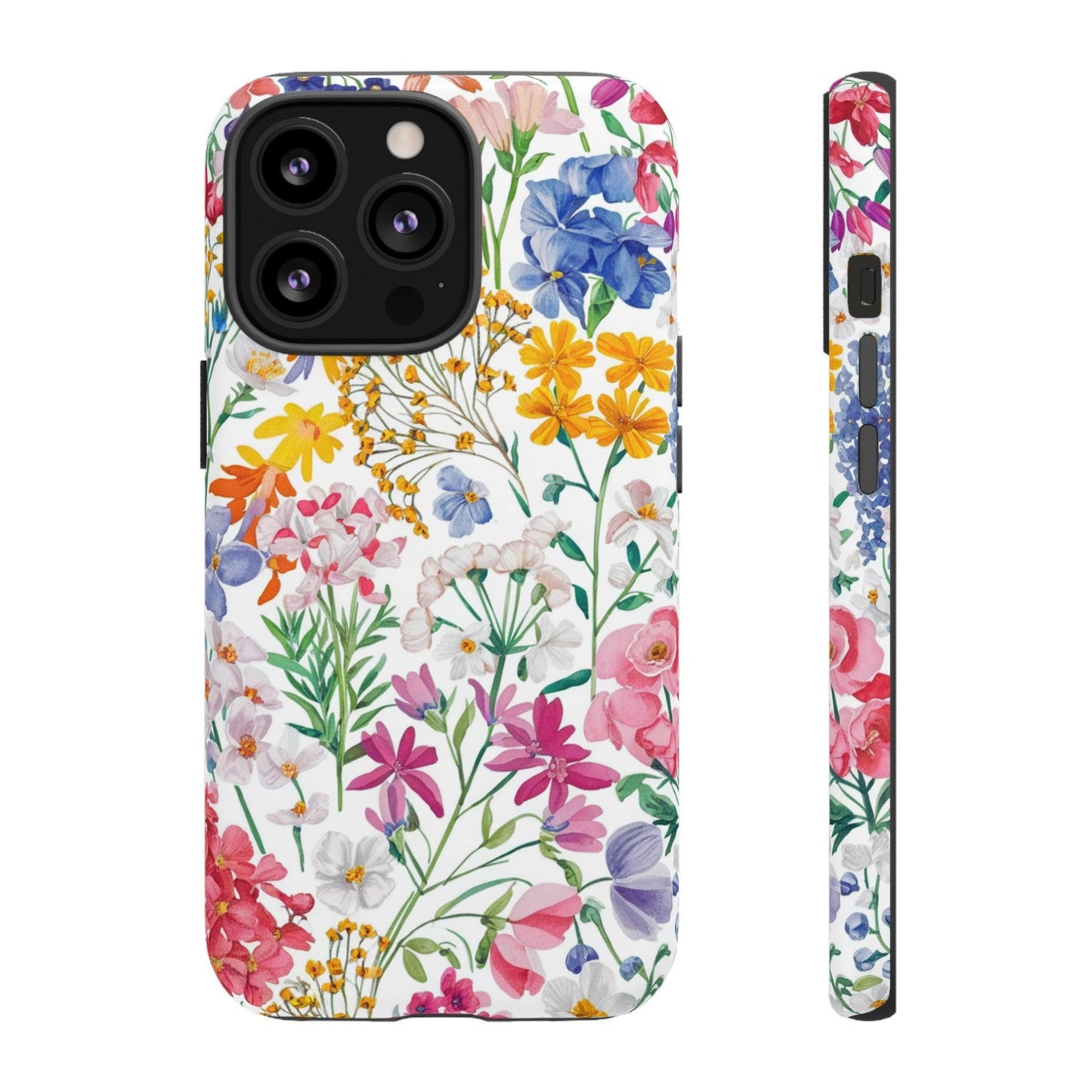 Tough Cellphone Case :" Eclectic Elegance Phone Case Collection" ( Floral patterns)