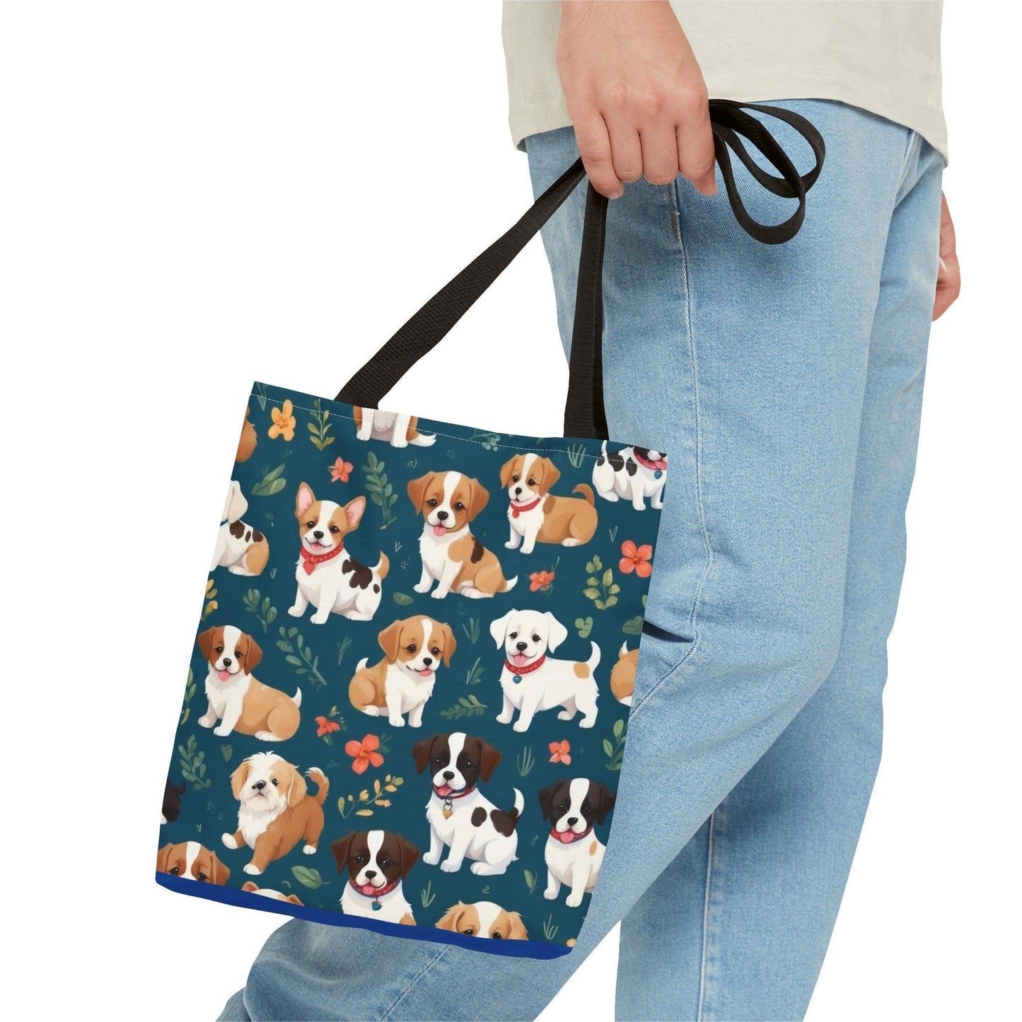 Doggone Cute Tote Bag | Perfect for carrying all your essentials | Shopping, beach, work, school, collegue, perfect gift for dog lovers - Cosmic Creations by Karen