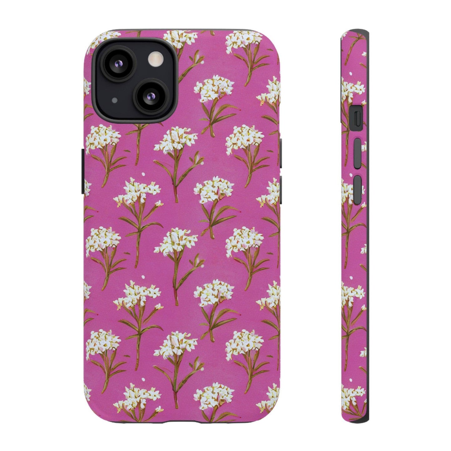 Tough Cellphone Case :" Eclectic Elegance Phone Case Collection" ( Floral patterns)