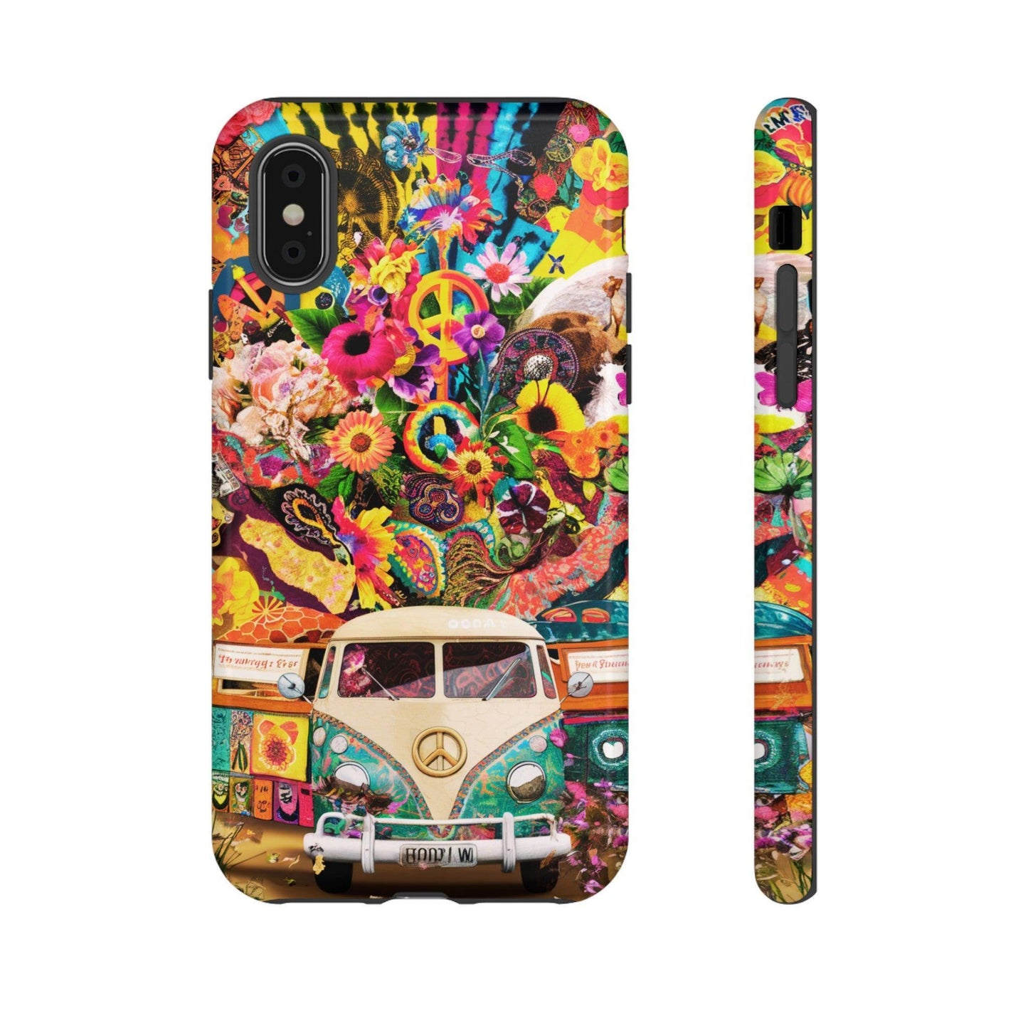 Tough Phone Case :" Eclectic Elegance Phone Case Collection" ( Hippie Style patterns)