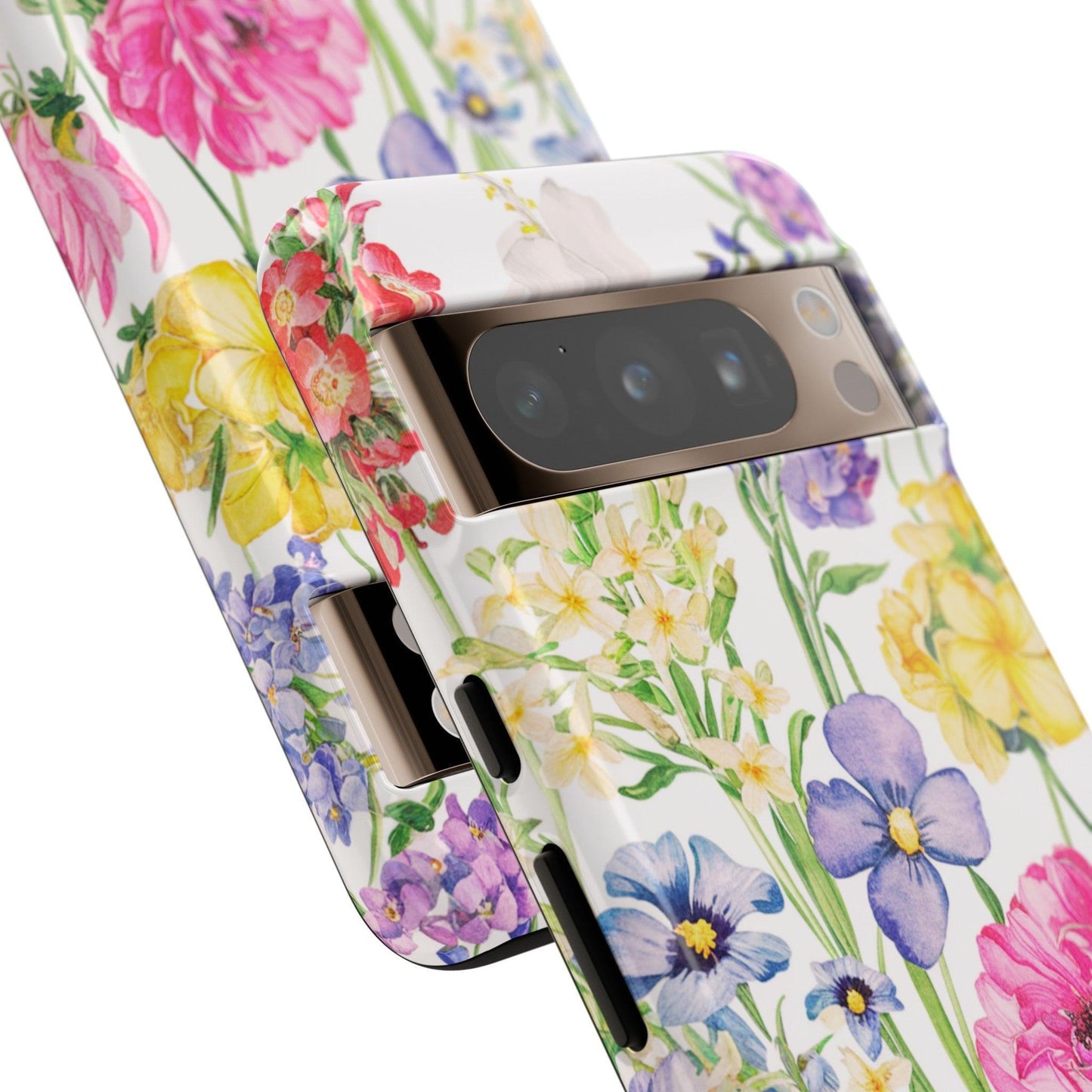 Tough Cellphone Case :" Eclectic Elegance Phone Case Collection" ( Floral patterns)