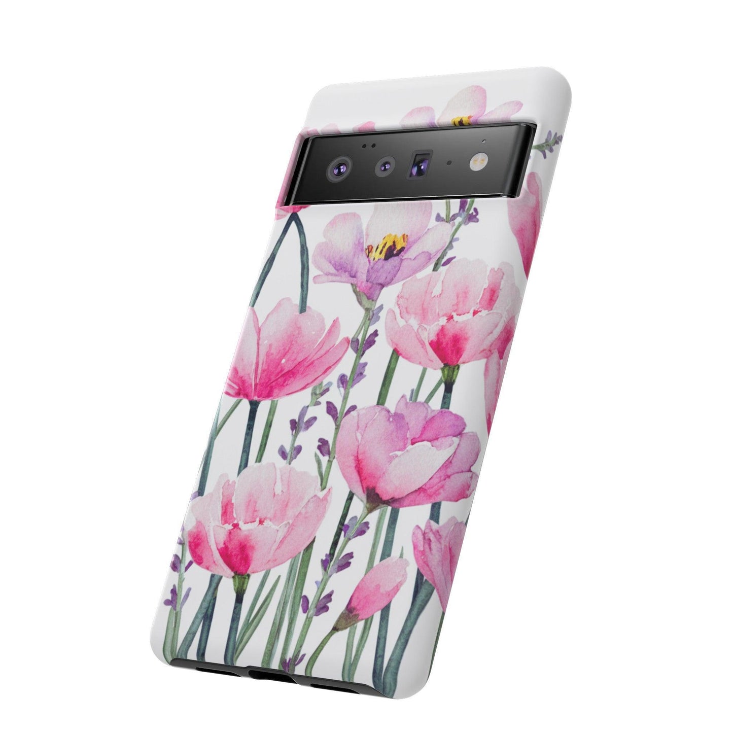 Tough Cellphone Case :" Eclectic Elegance Phone Case Collection" ( Floral patterns)